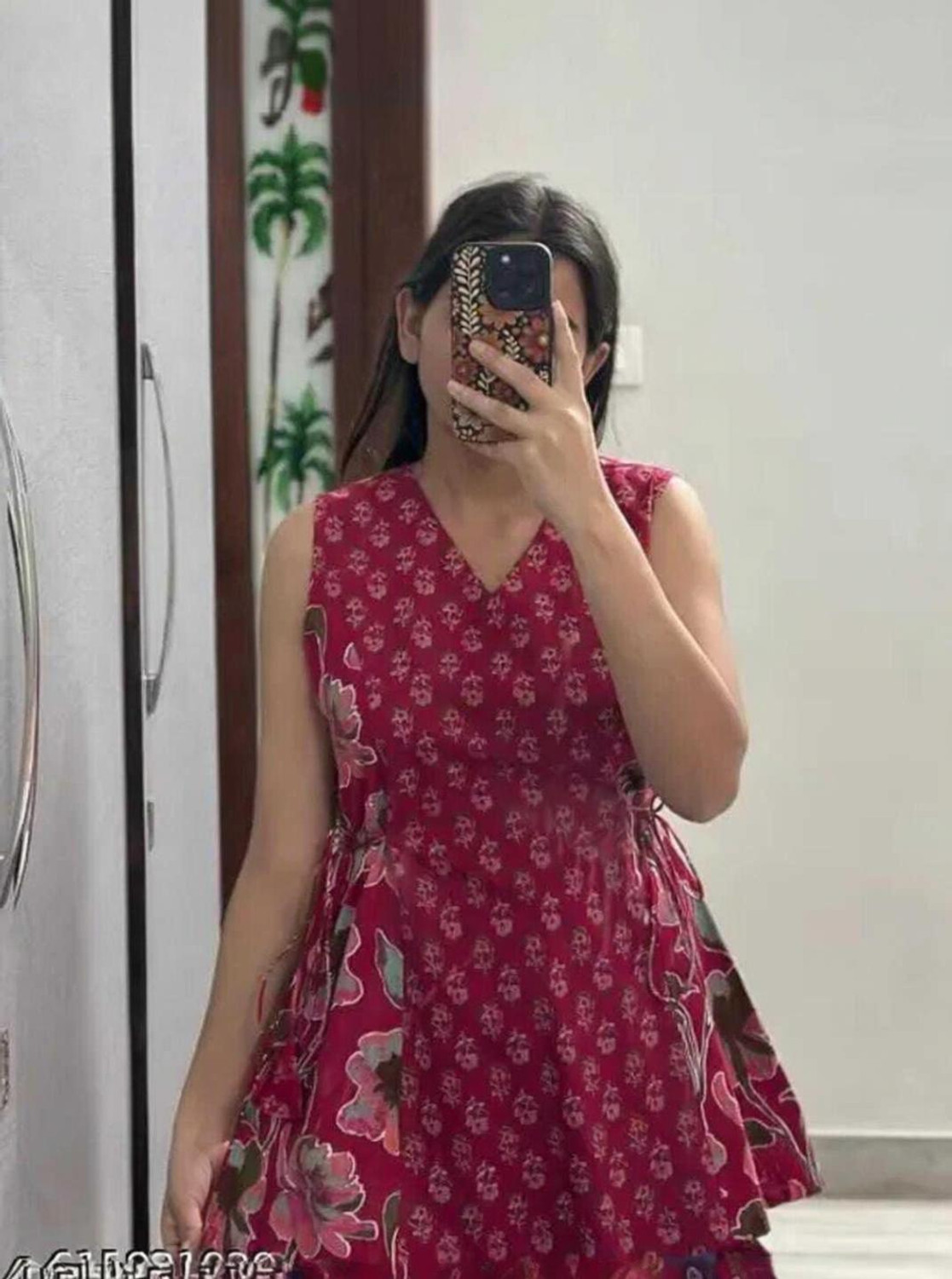 Image of CLOTHI FAB Women Printed, Floral Print Tunic Kurta