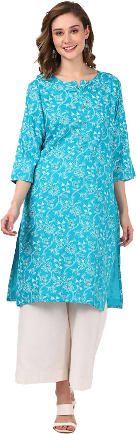 Rangita Women Printed Straight Kurta