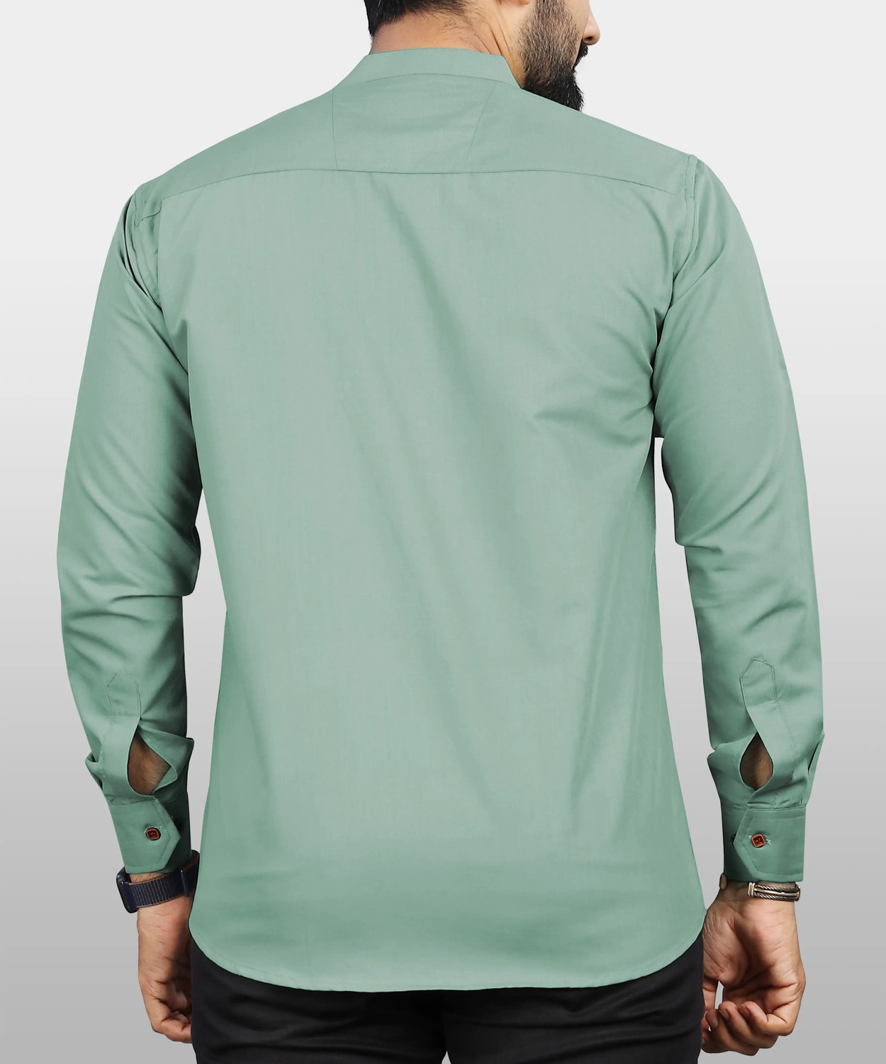 Image of RAFSON Men Solid Straight Kurta