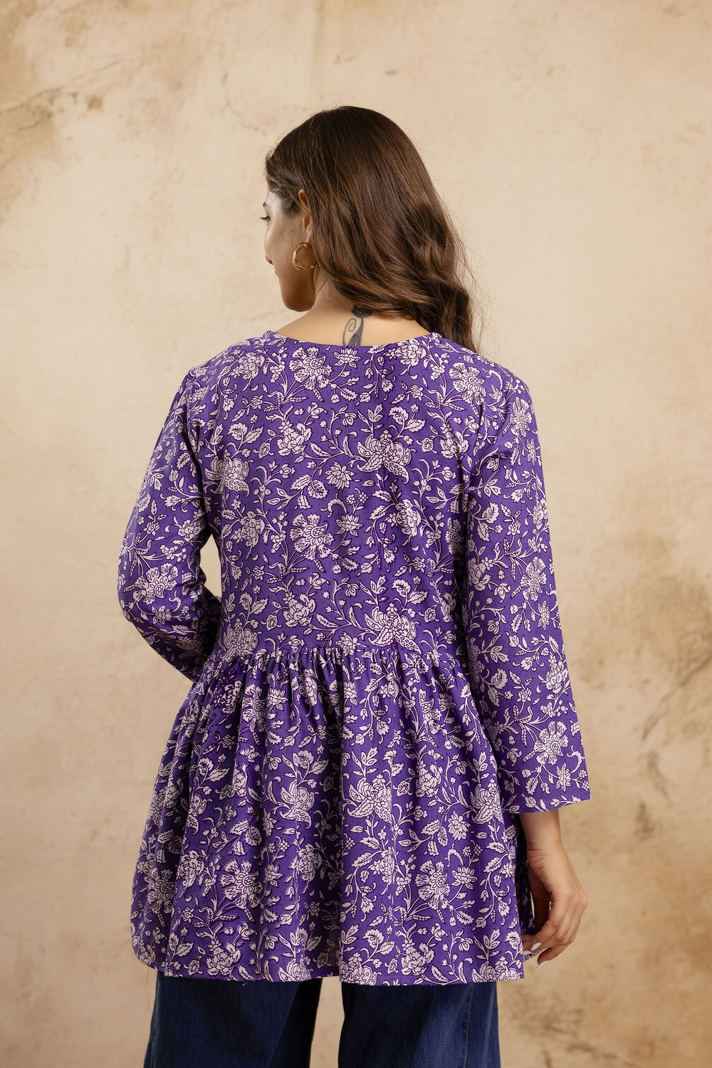 Image of Mialo fashion Women Printed Flared Kurta