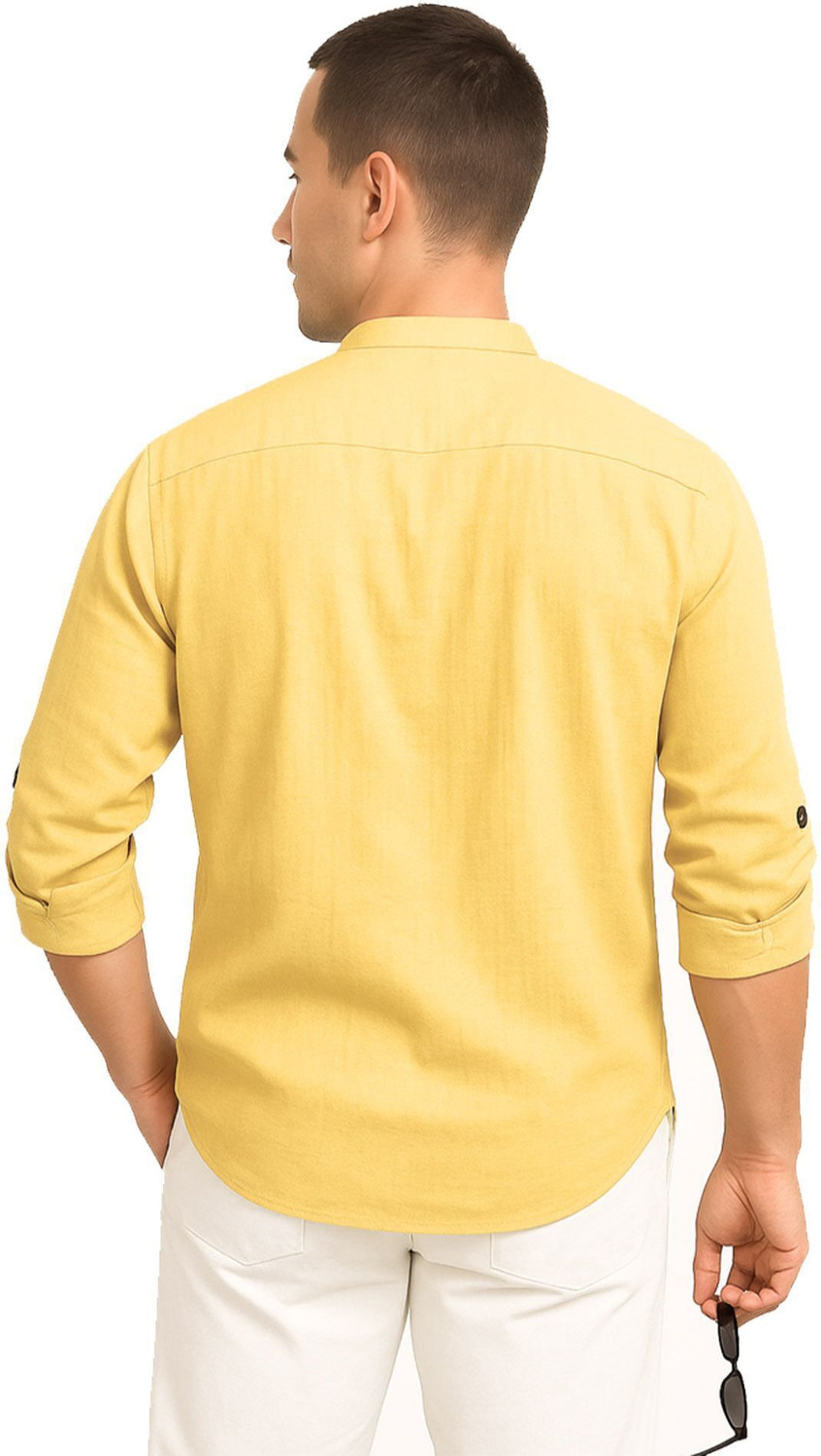 Image of DENEEJA Men Self Design Straight Kurta