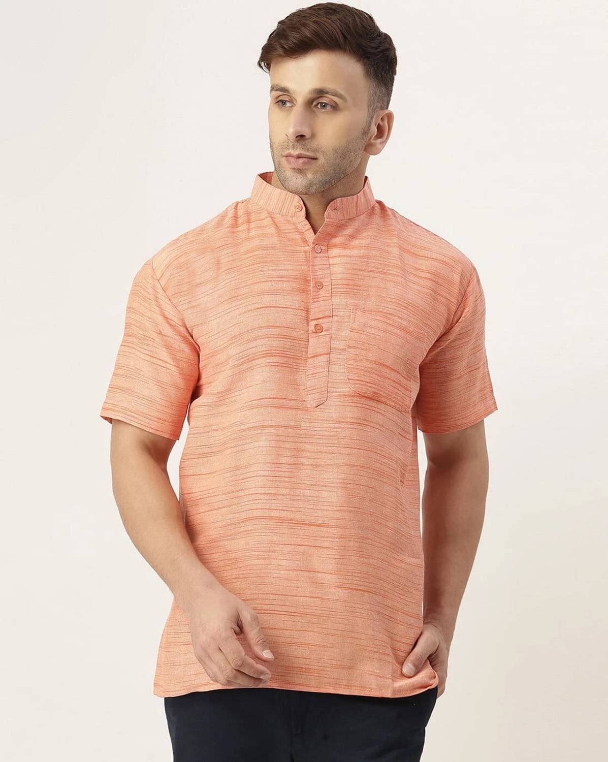 Aaryavar Men Printed Straight Kurta