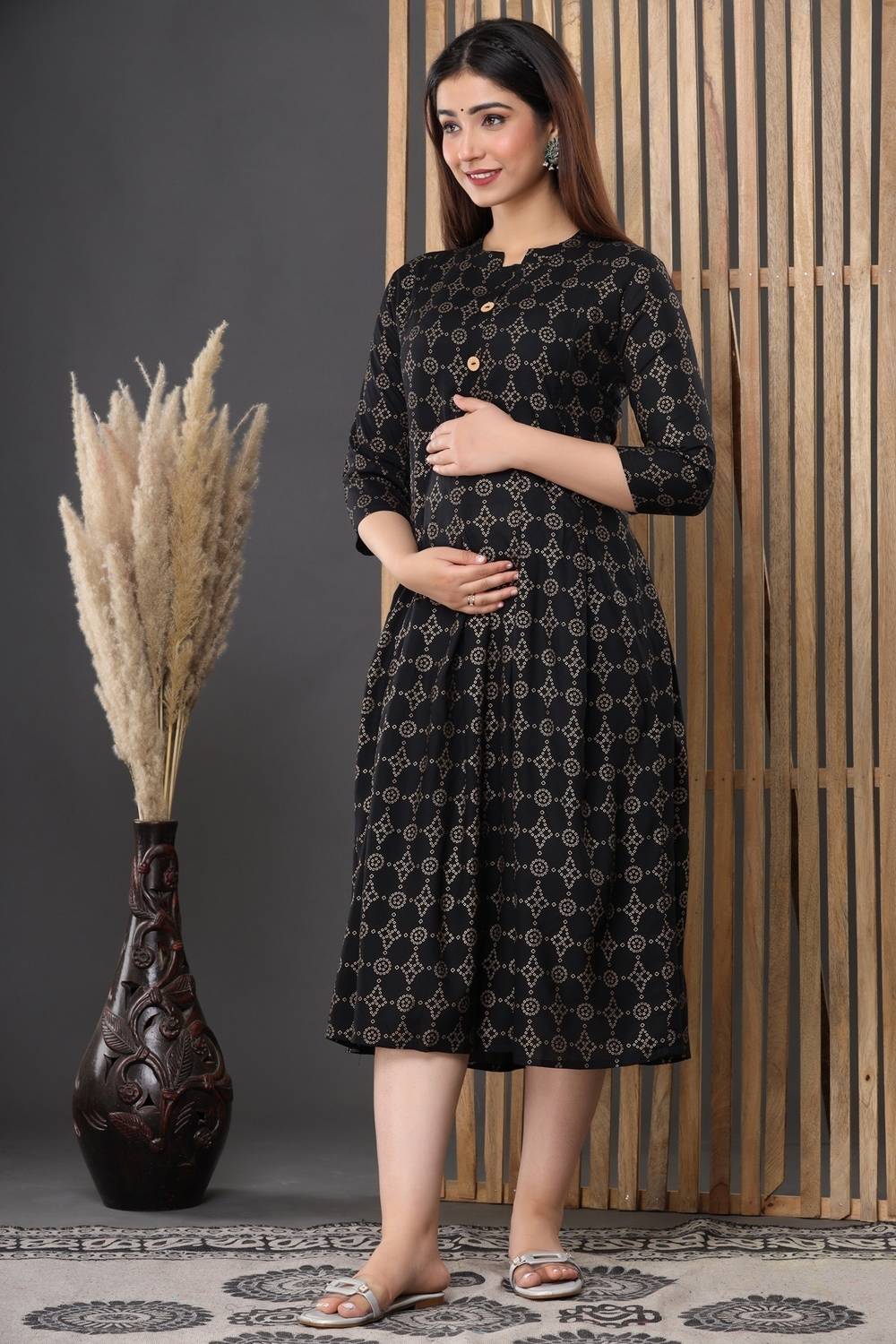 ananta fashion Women Printed Gown Kurta