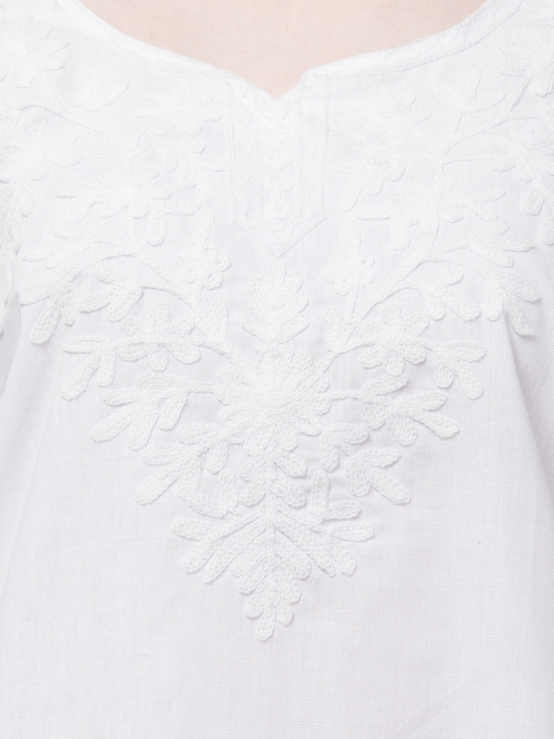 Image of CROWN KING GARMENTS Women Embroidered Straight Kurta