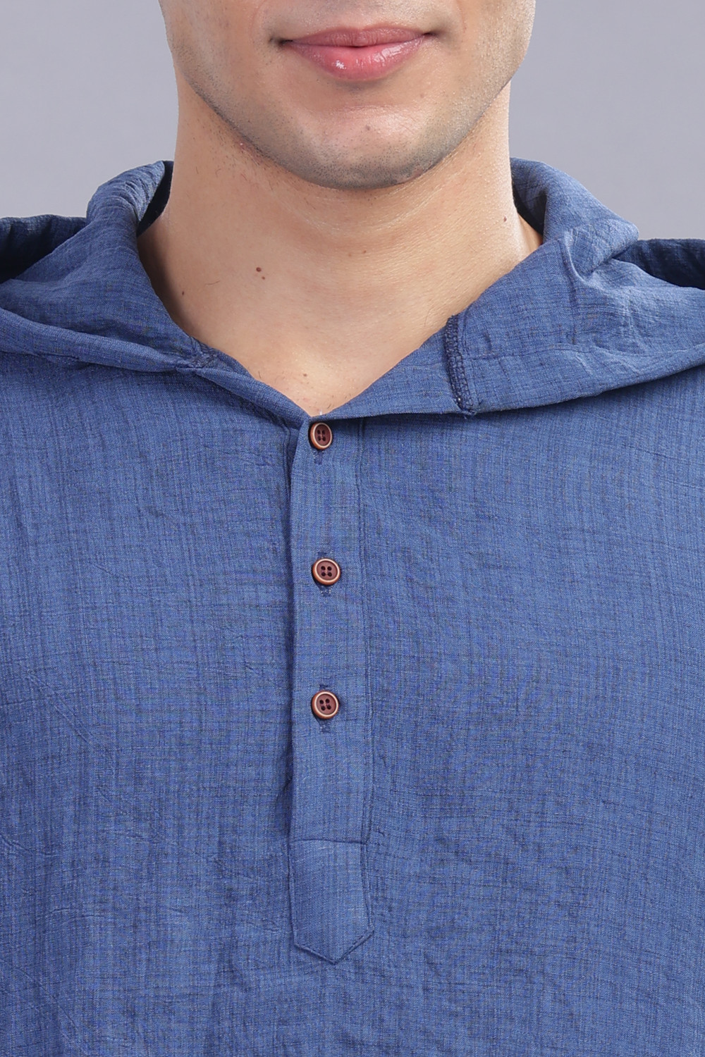 Image of colorwings Men Solid Straight Kurta