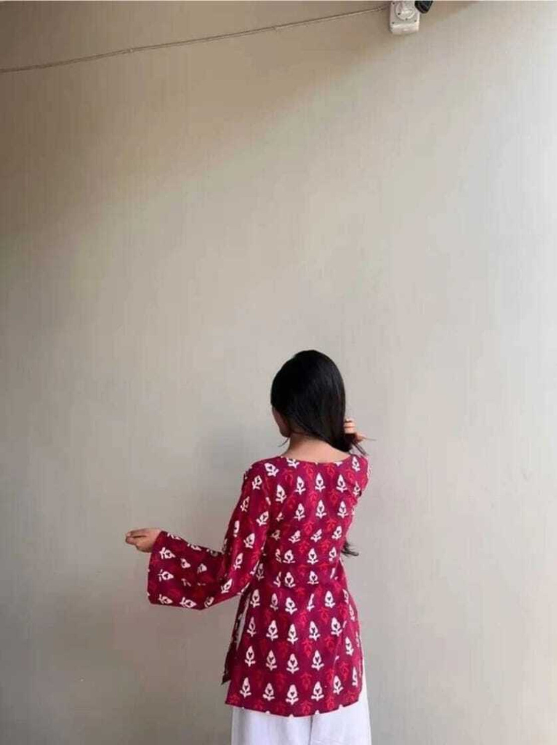 Image of Premokar Creation Women Printed Tunic Kurta