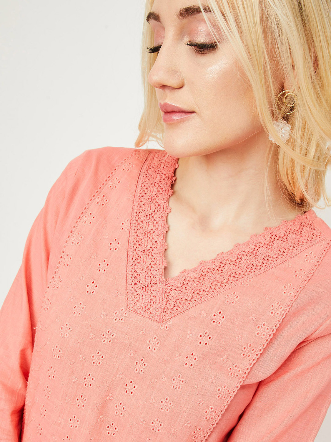 Image of MAX Women Printed Straight Kurta