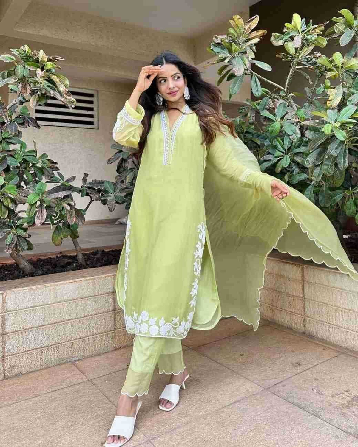 Image of SB EXIM Women Kurta Pant Dupatta Set