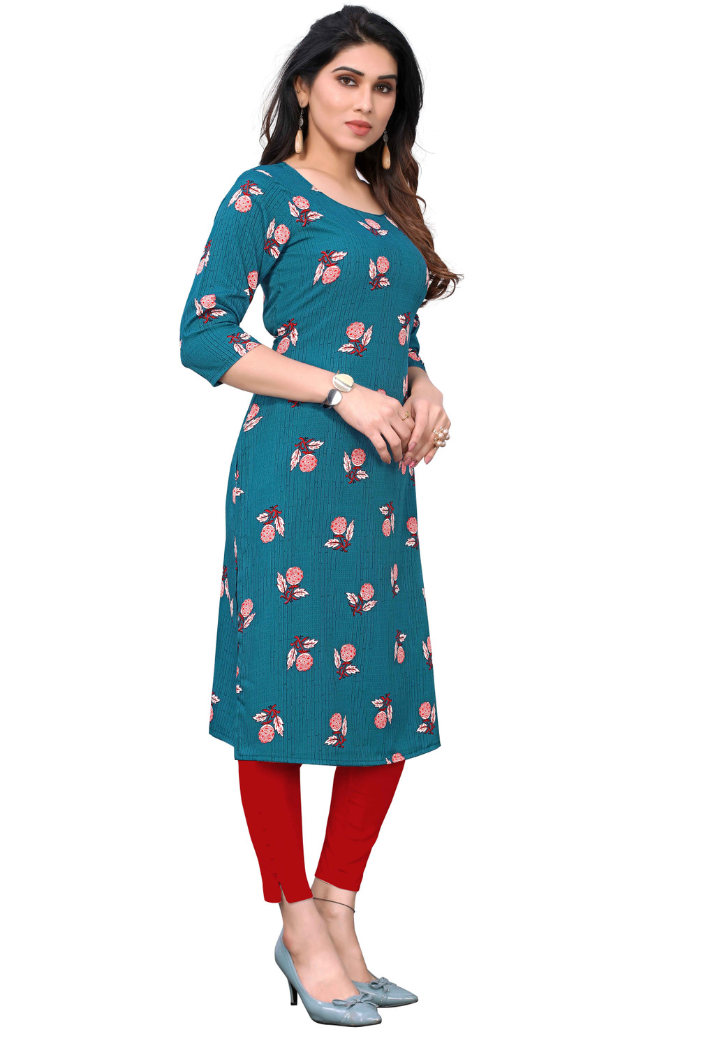 Image of KILLARI Women Printed Straight Kurta