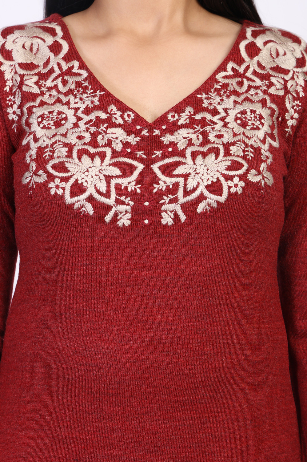 Image of W Women Embroidered A-line Kurta