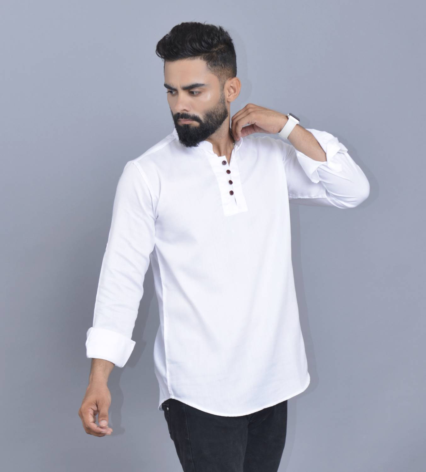 ClothRack Men Solid Straight Kurta - Buy ClothRack Men Solid Straight Kurta  Online at Best Prices in India | Flipkart.com