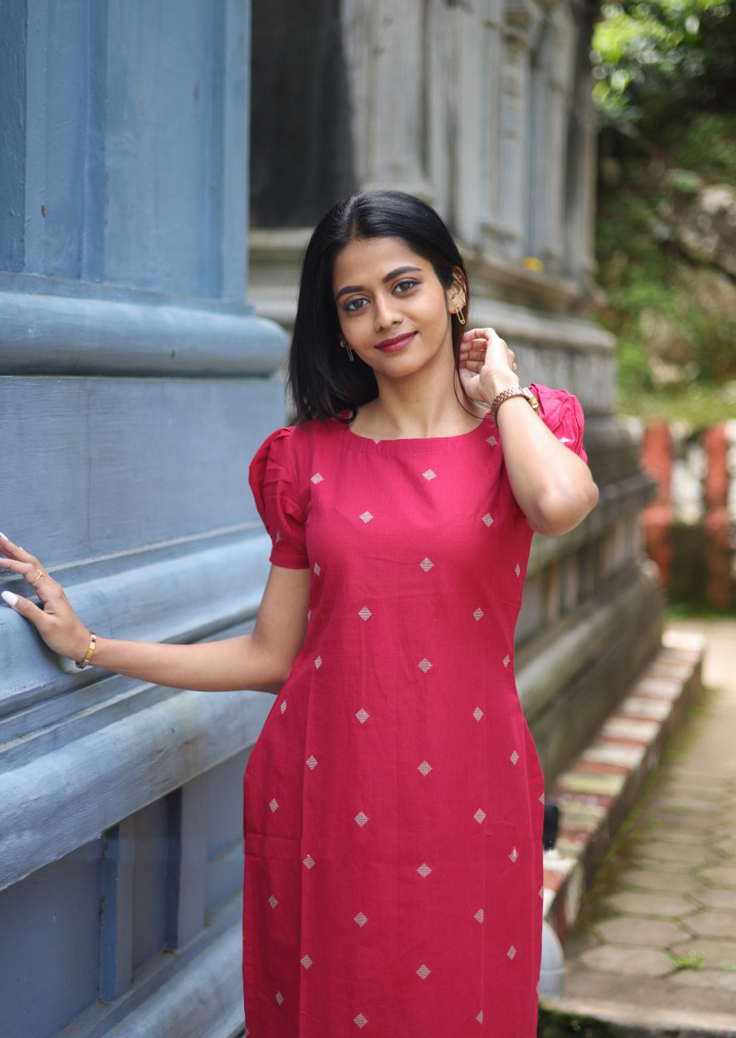 Image of SILKSUTRA Women Printed Straight Kurta
