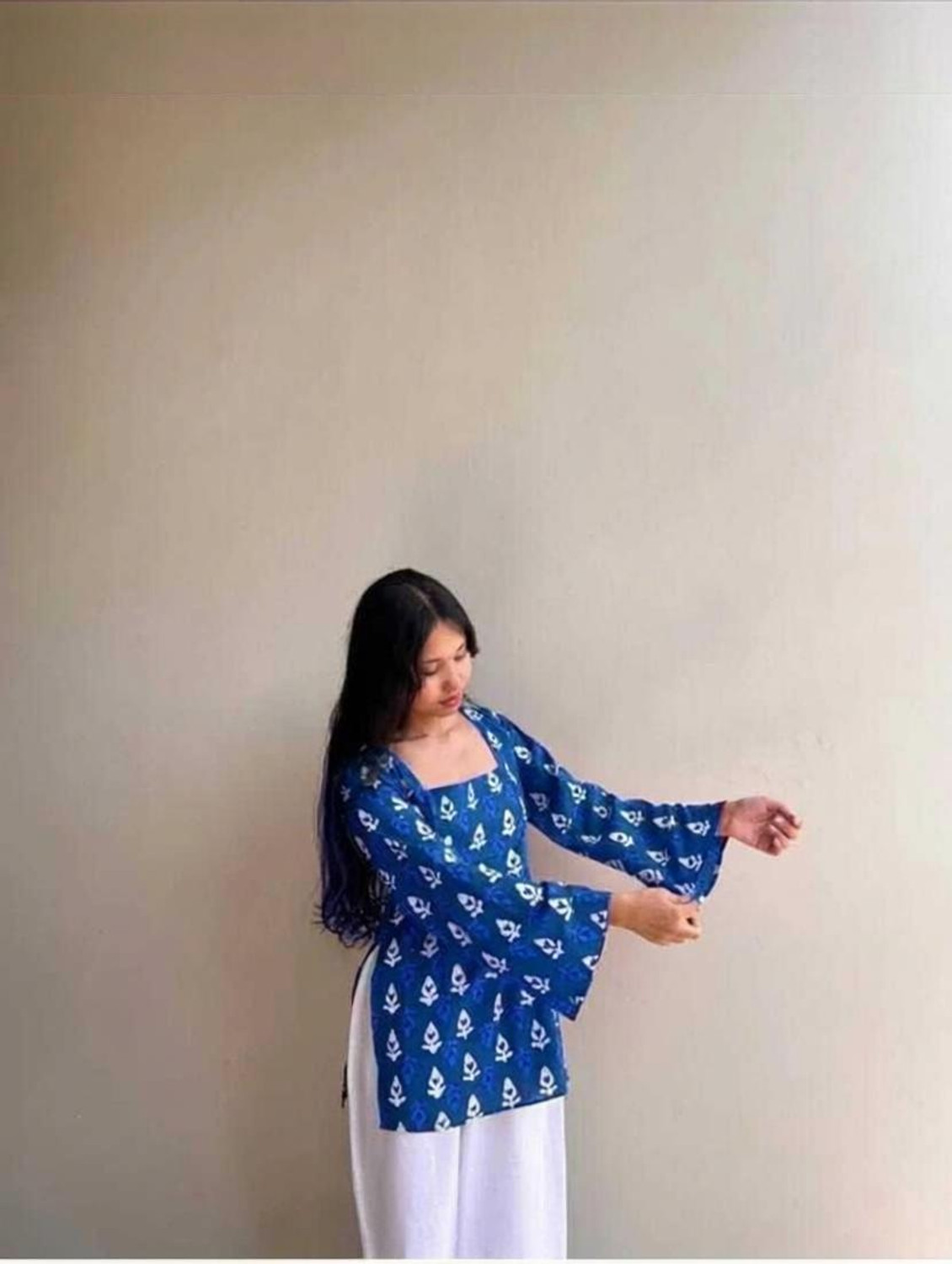 Image of Premokar Creation Women Printed Tunic Kurta