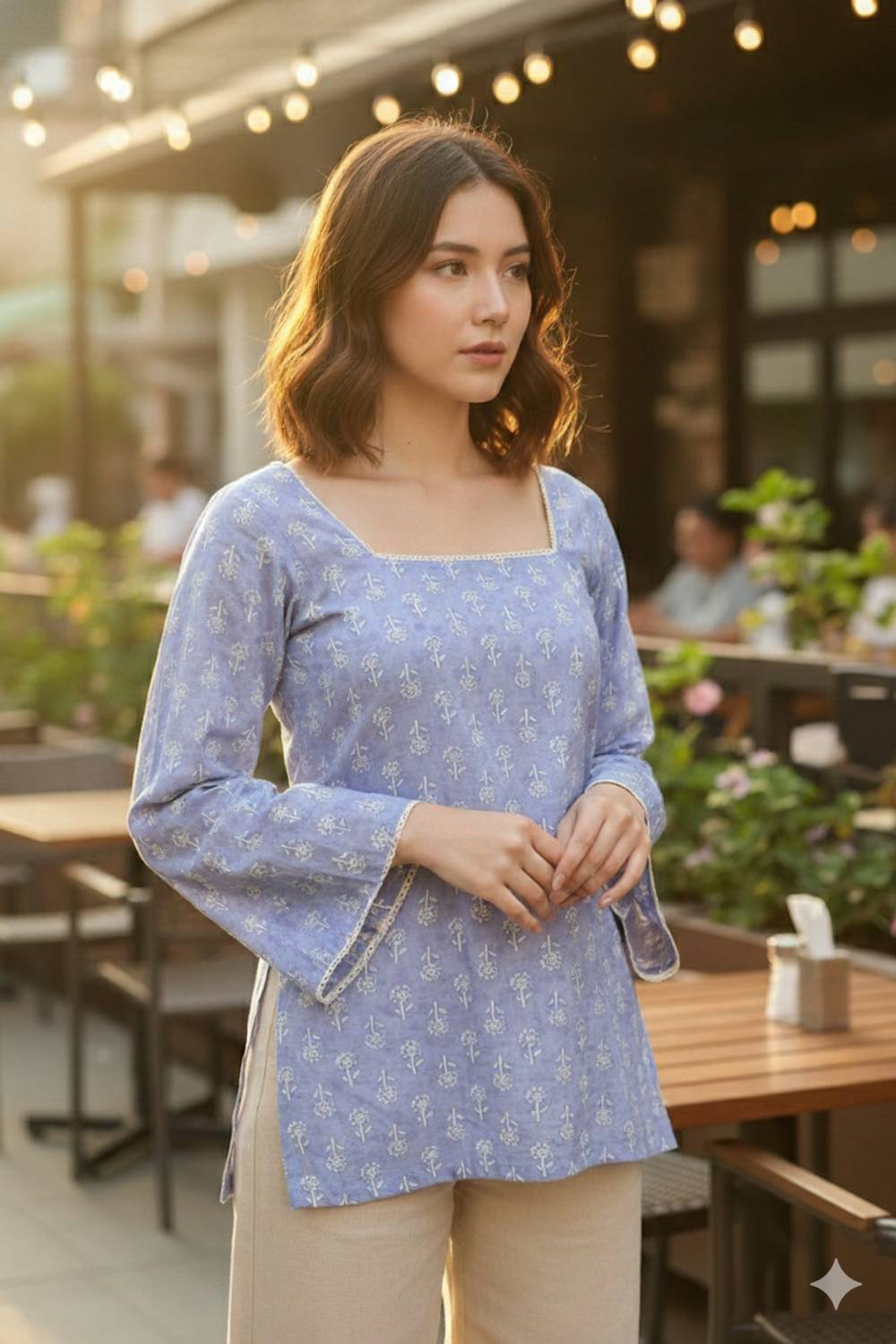 DEVOENTERPRISES Women Printed Straight Kurta