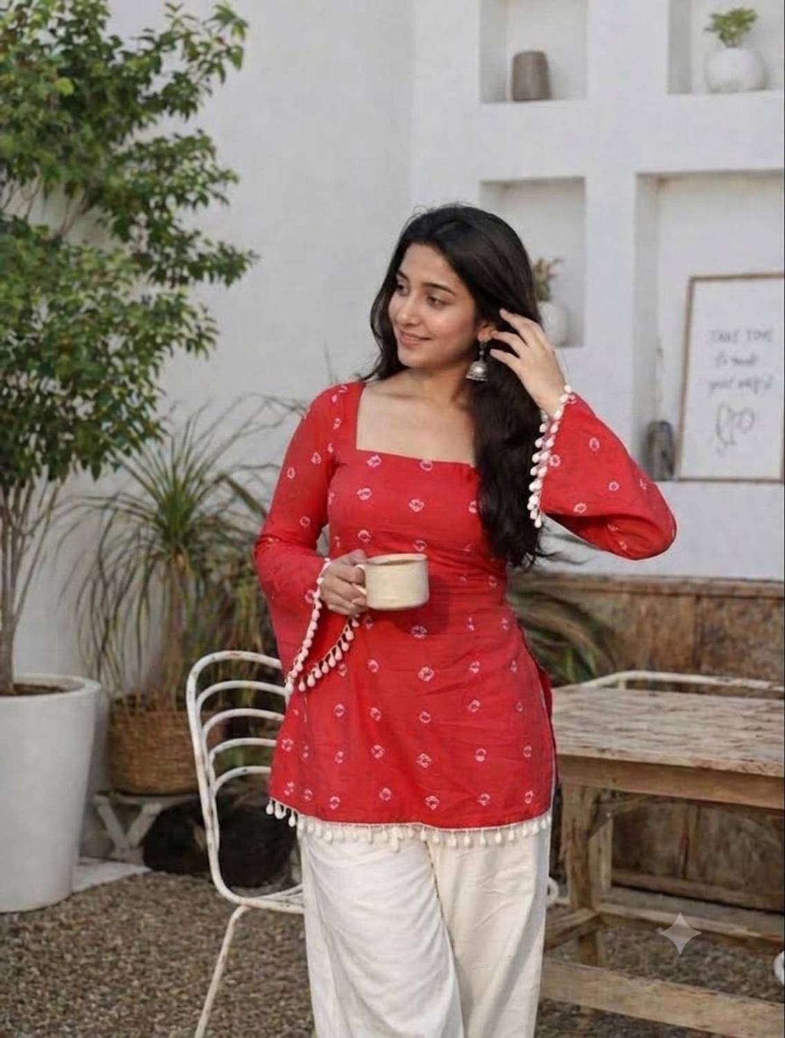 Prsky Women Printed Straight Kurta