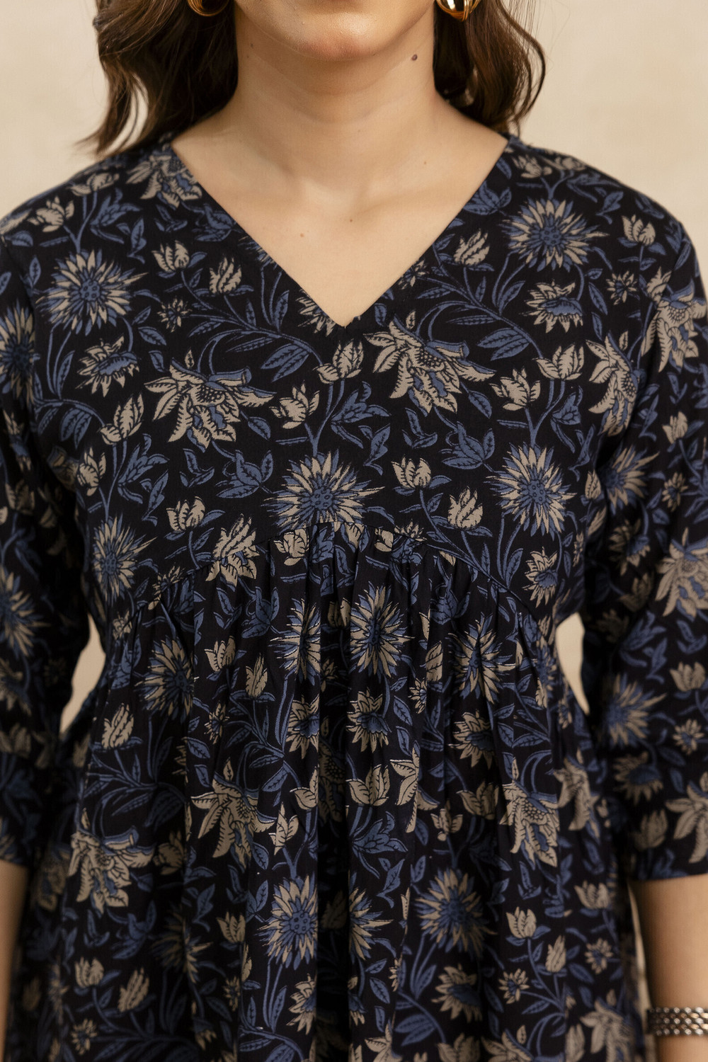 Image of Mialo fashion Women Printed Flared Kurta