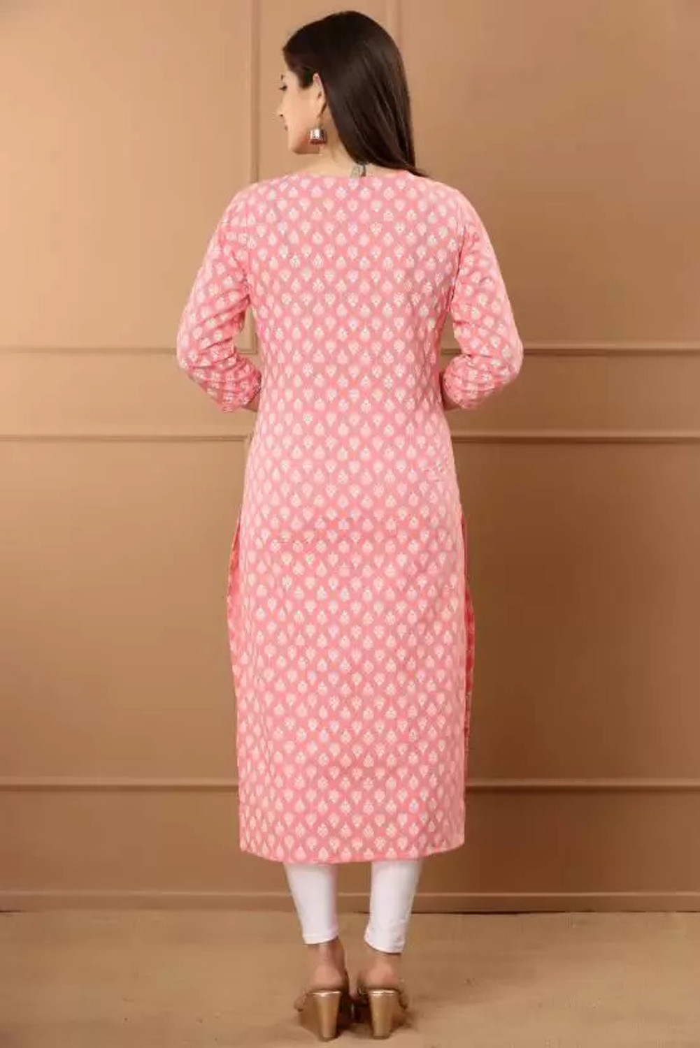 Image of Vnyashri Women Embroidered A-line Kurta