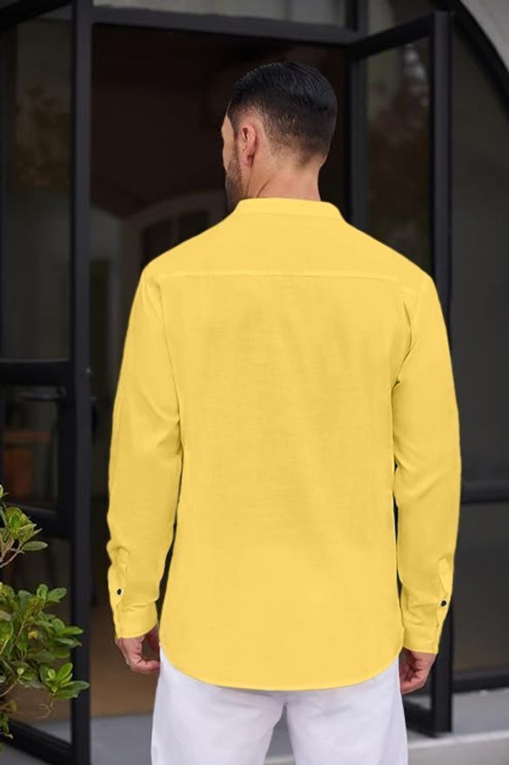 Image of ROYAL SCOUT Men Solid Straight Kurta