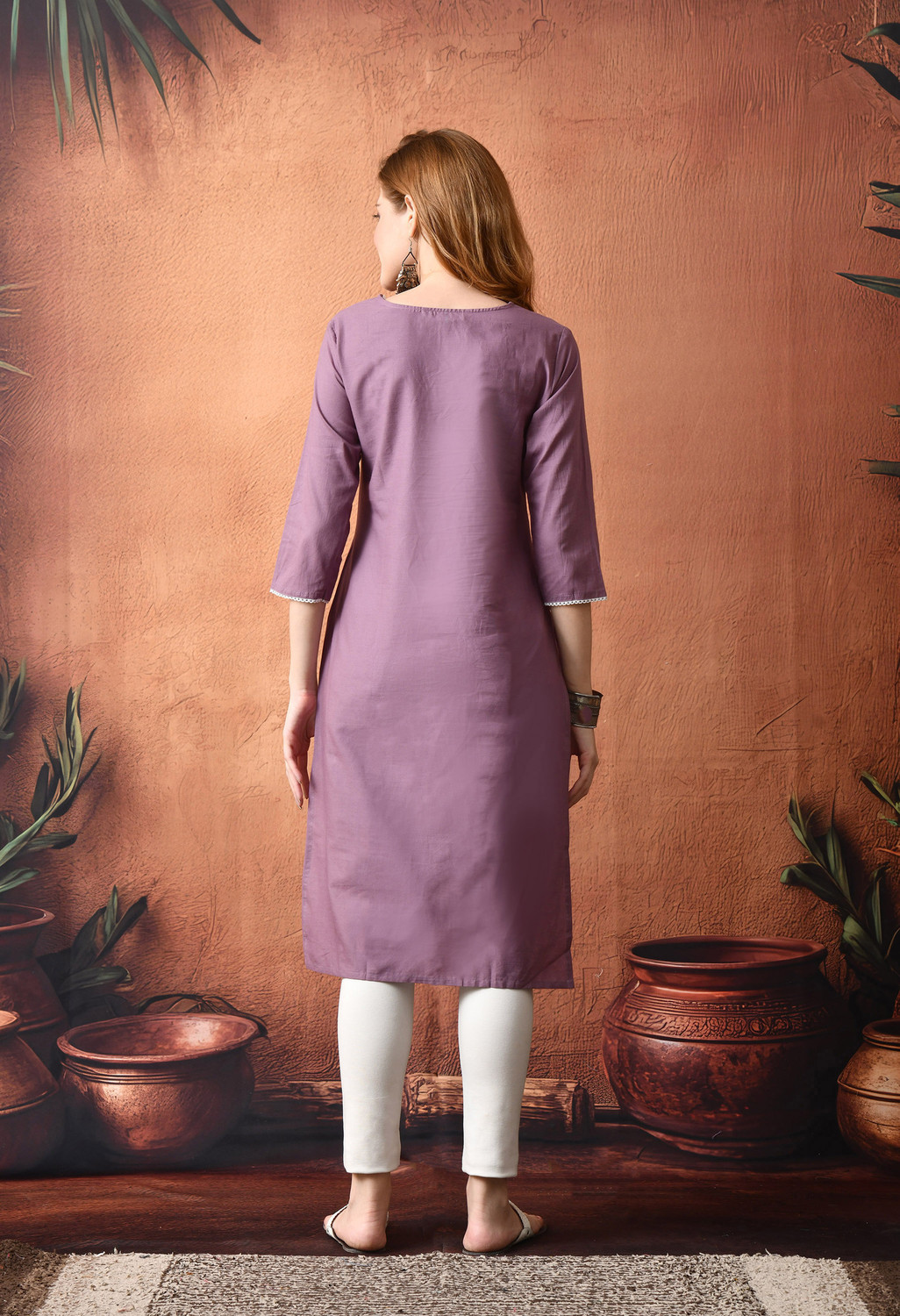 Image of BKApparels Women Printed Straight Kurta