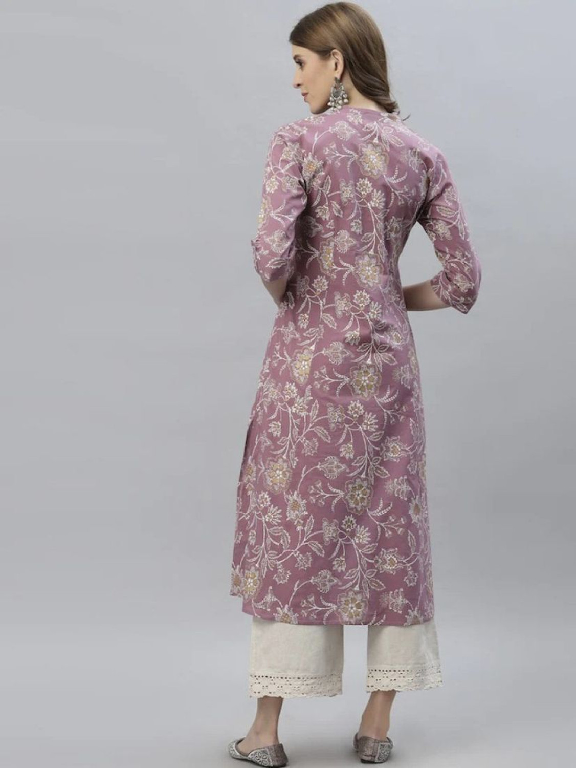 Image of PYARELAL Women Printed A-line Kurta