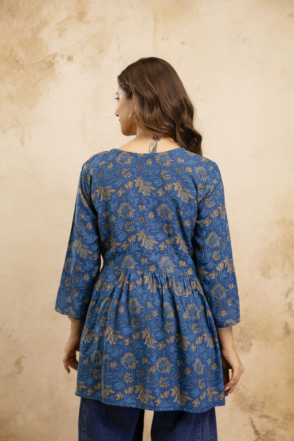 Image of Mialo fashion Women Printed Flared Kurta