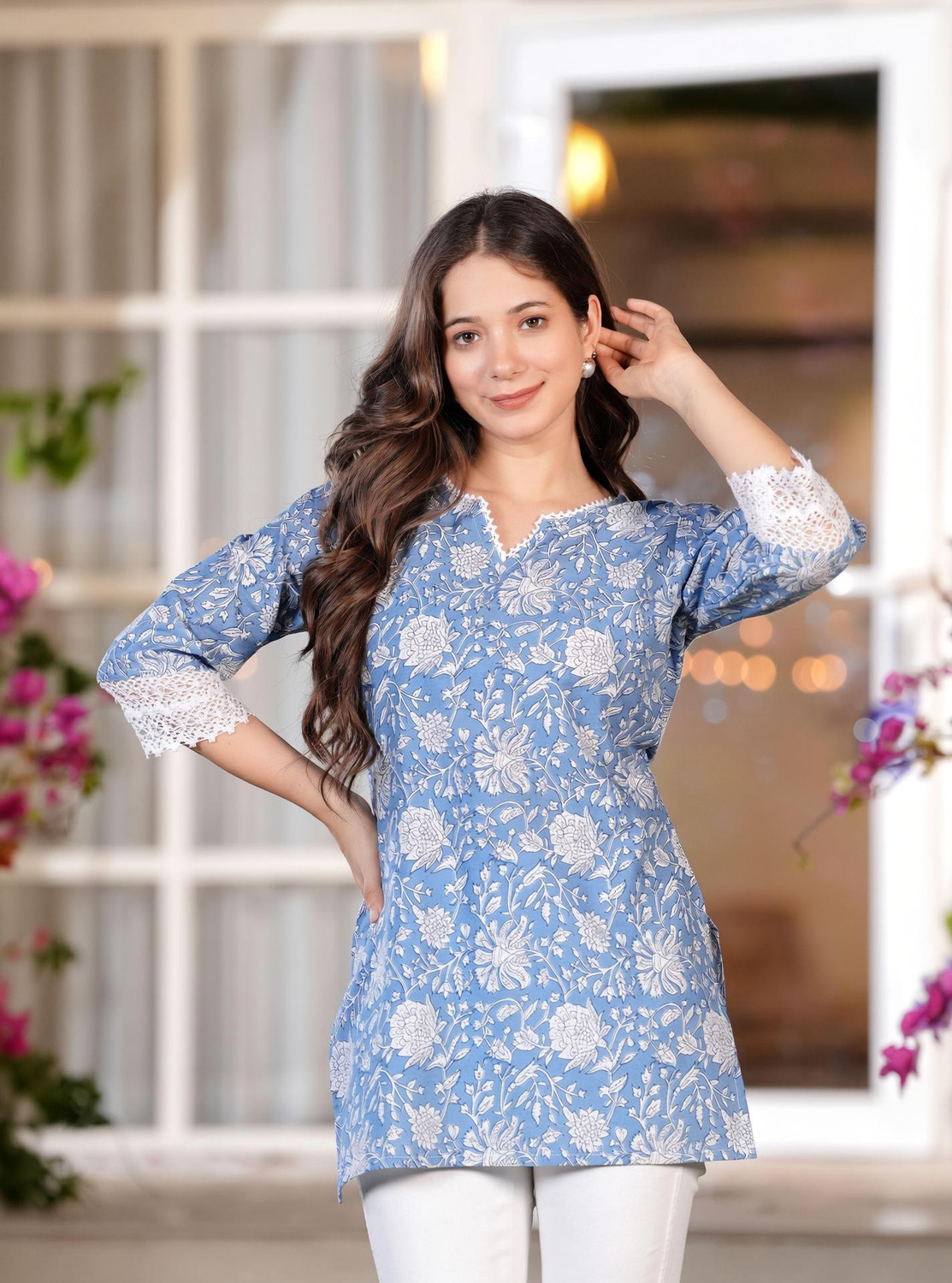 Image of Koito Women Printed Straight Kurta