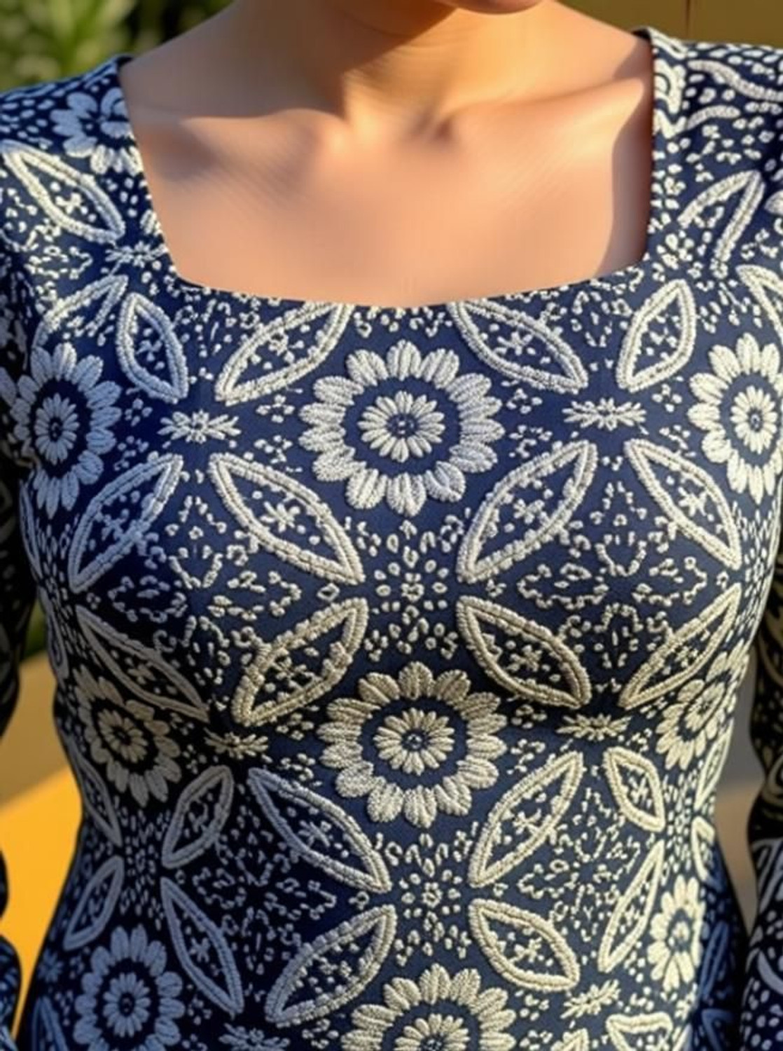 Image of SITAFAB Women Printed, Floral Print, Geometric Print Tunic Kurta