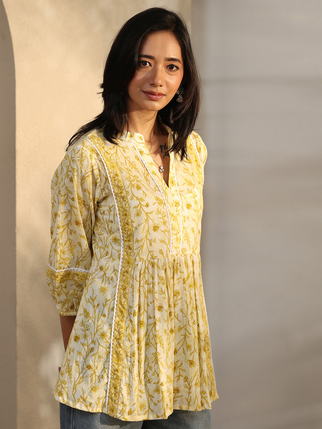 Image of LIBAS Women Printed A-line Kurta