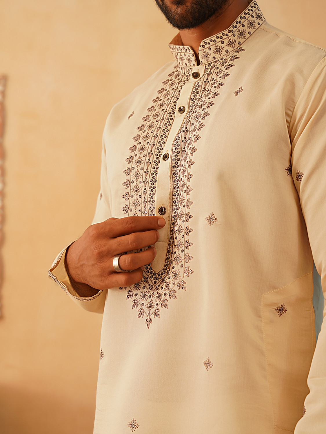 Image of Jompers Men Kurta Pyjama Set