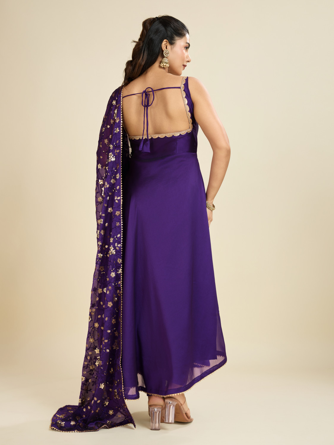 Image of UFB Women Solid Flared Kurta