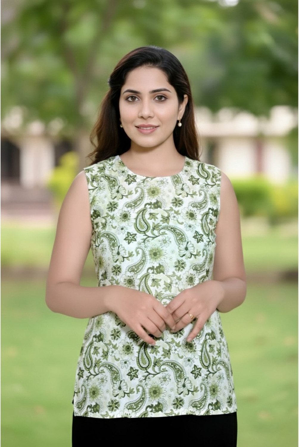 Image of BR MANUFACTURER Women Printed Straight Kurta