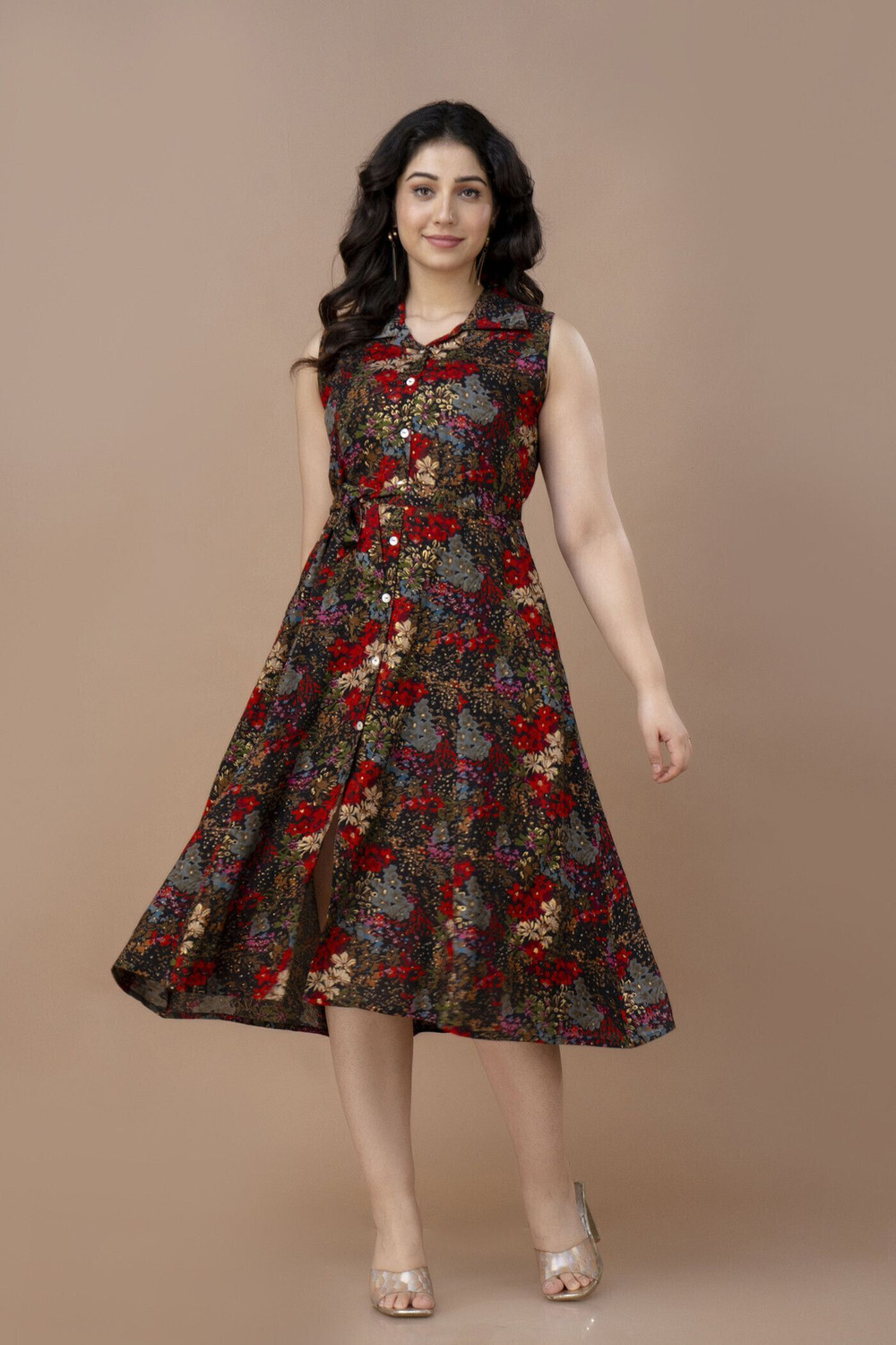 Image of VIPY HANGER Women Printed A-line Kurta