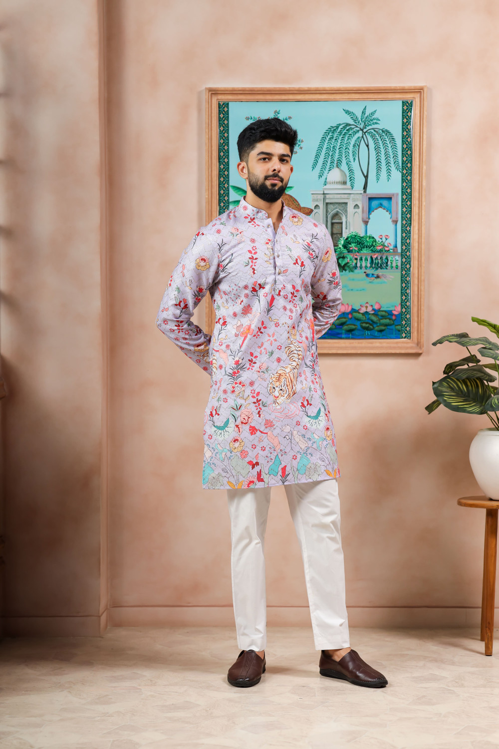 Image of Koshin Men Kurta Pyjama Set