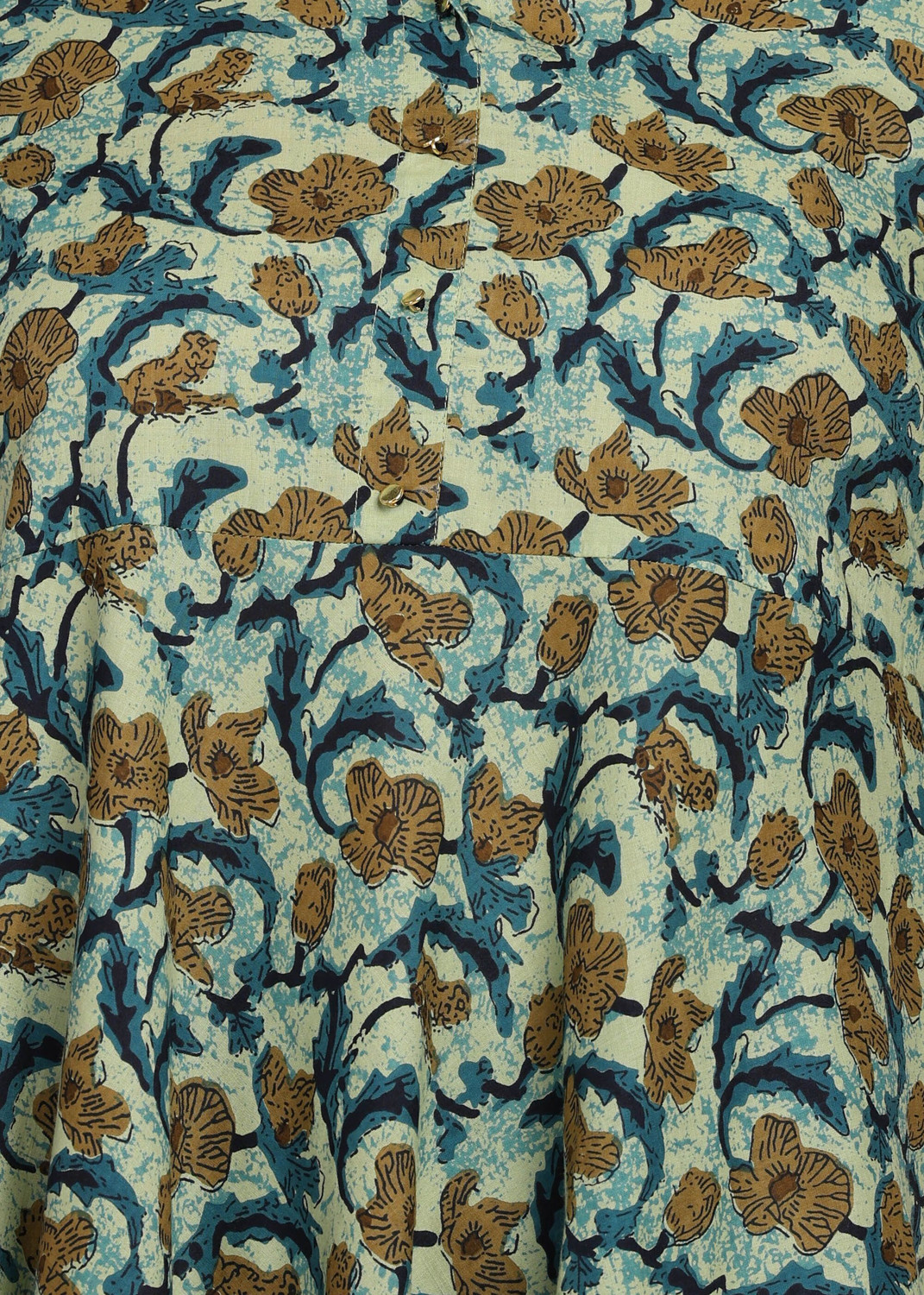 Image of Yash Gallery Women Floral Print Anarkali Kurta