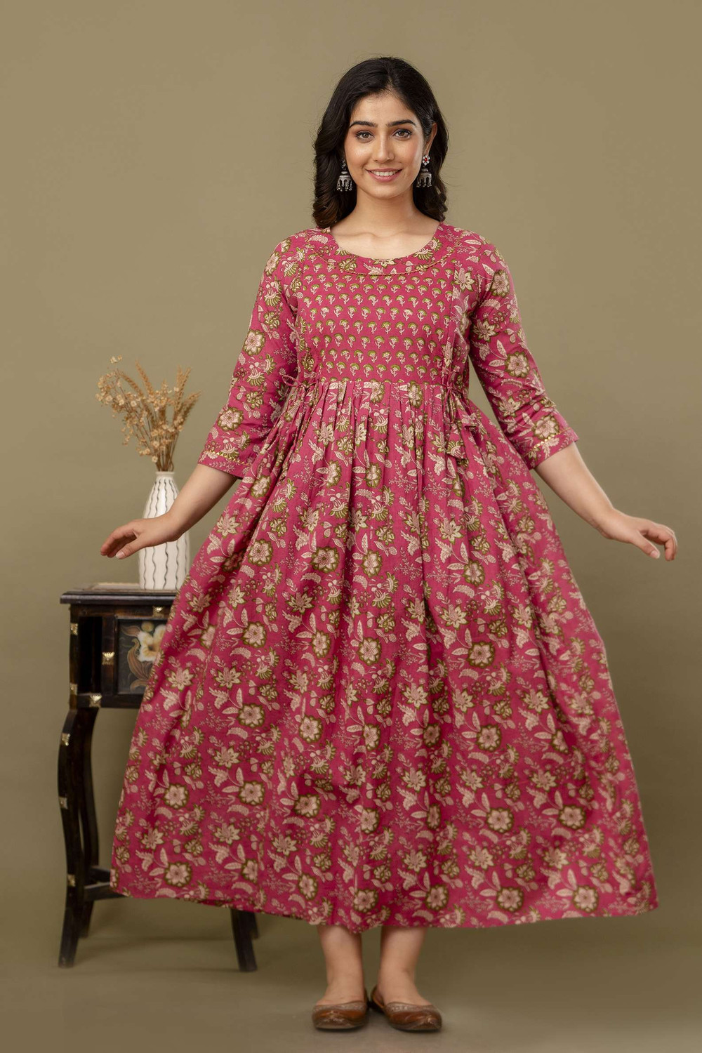 Image of Murli Kurti Flared /A-line Gown