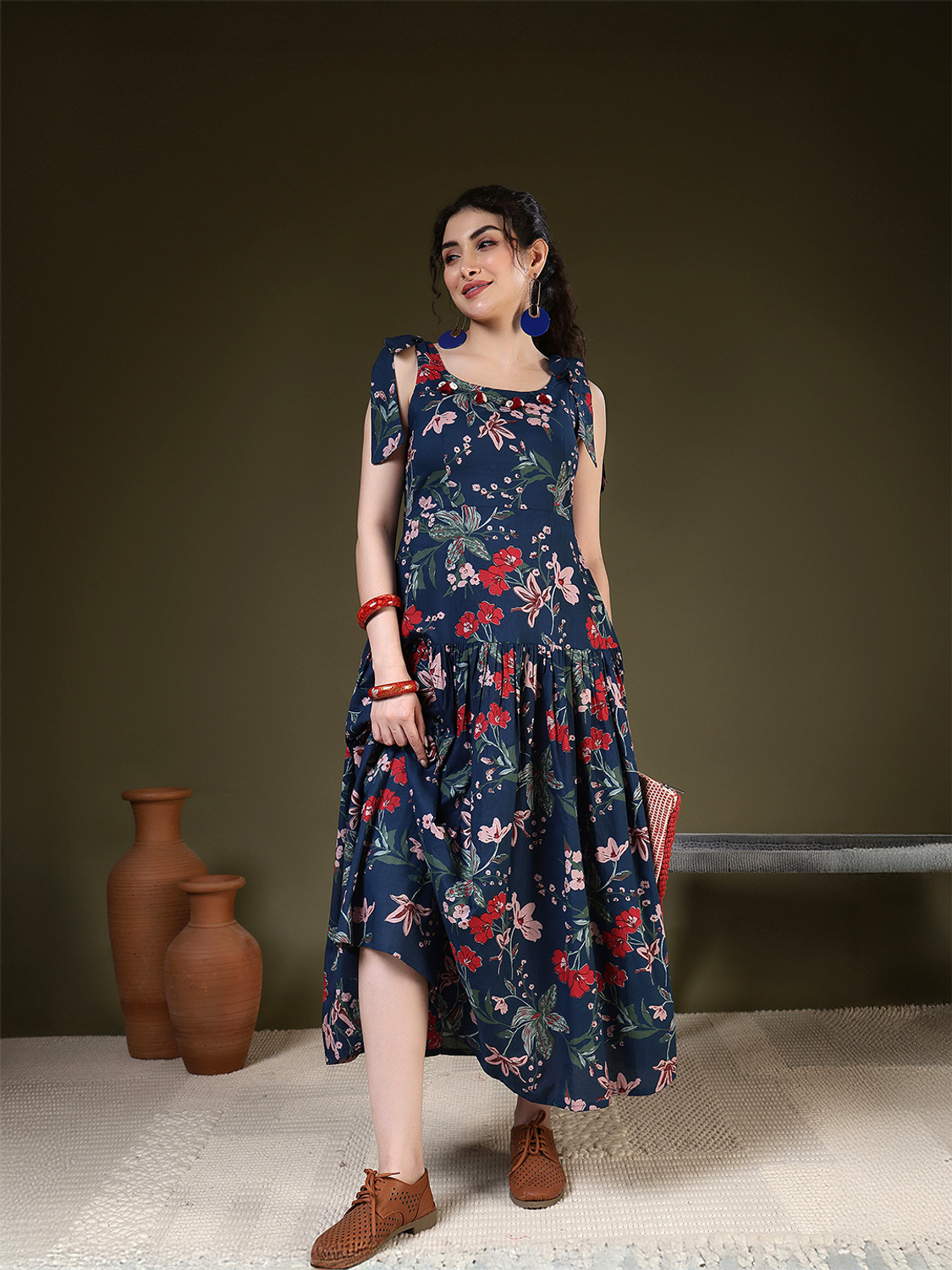 Image of KIMAYRA Women Printed A-line Kurta