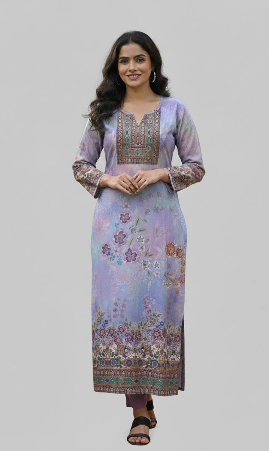 KHODAL ENTERPRISE Women Floral Print, Embroidered, Embellished Co