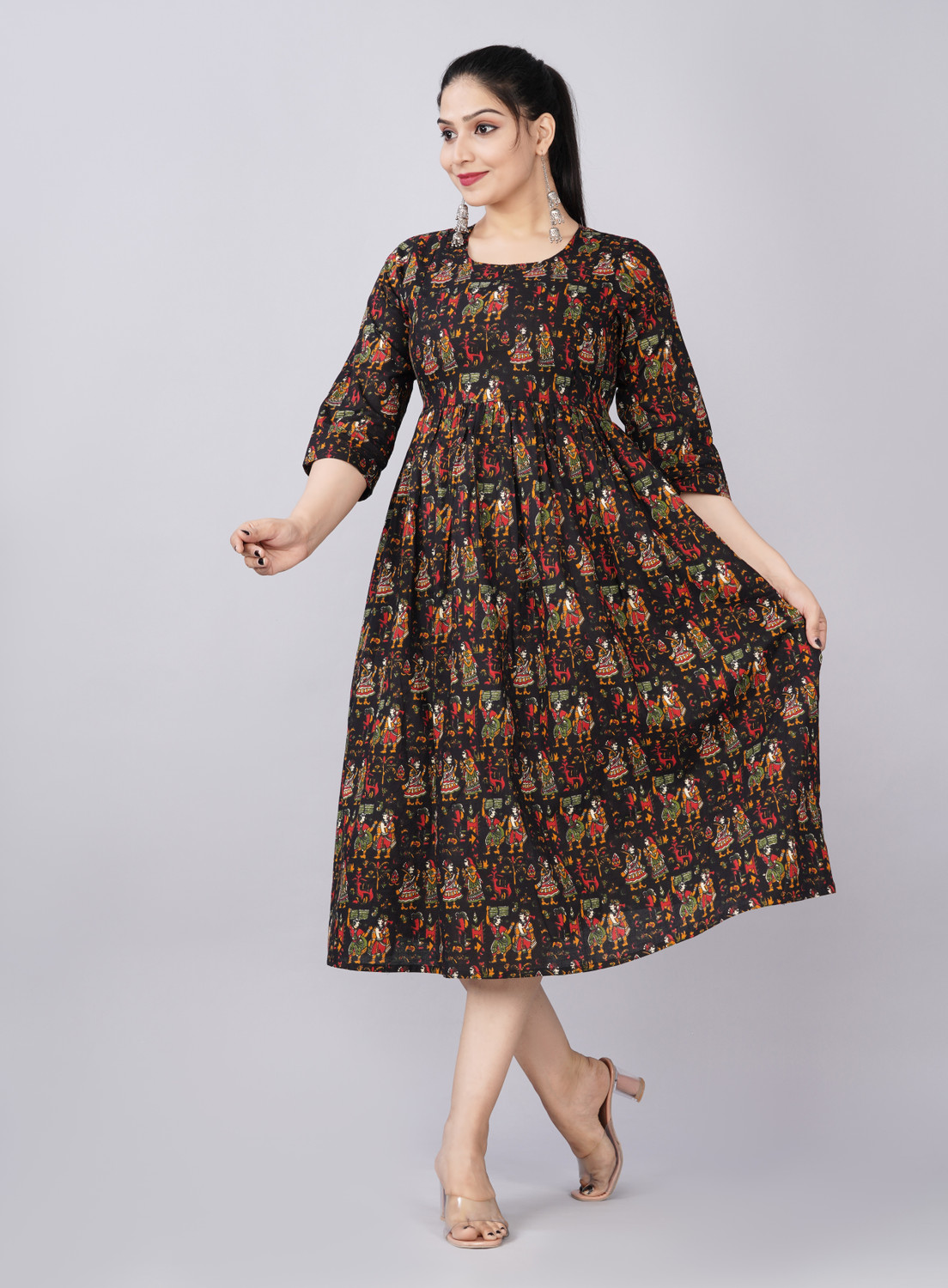 Image of Tanisha Women Printed A-line Kurta
