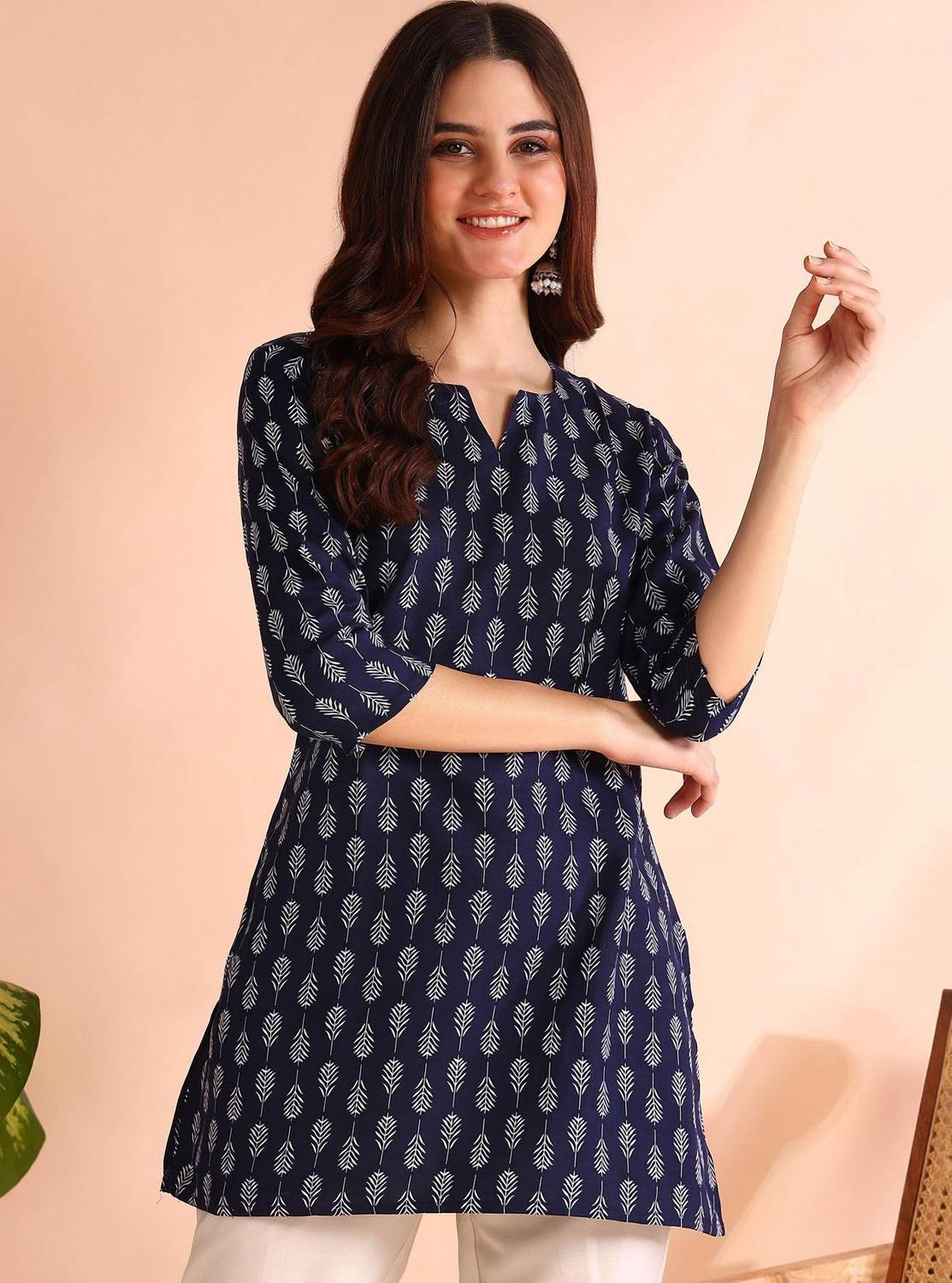 DSK STUDIO Women Printed Straight Kurta