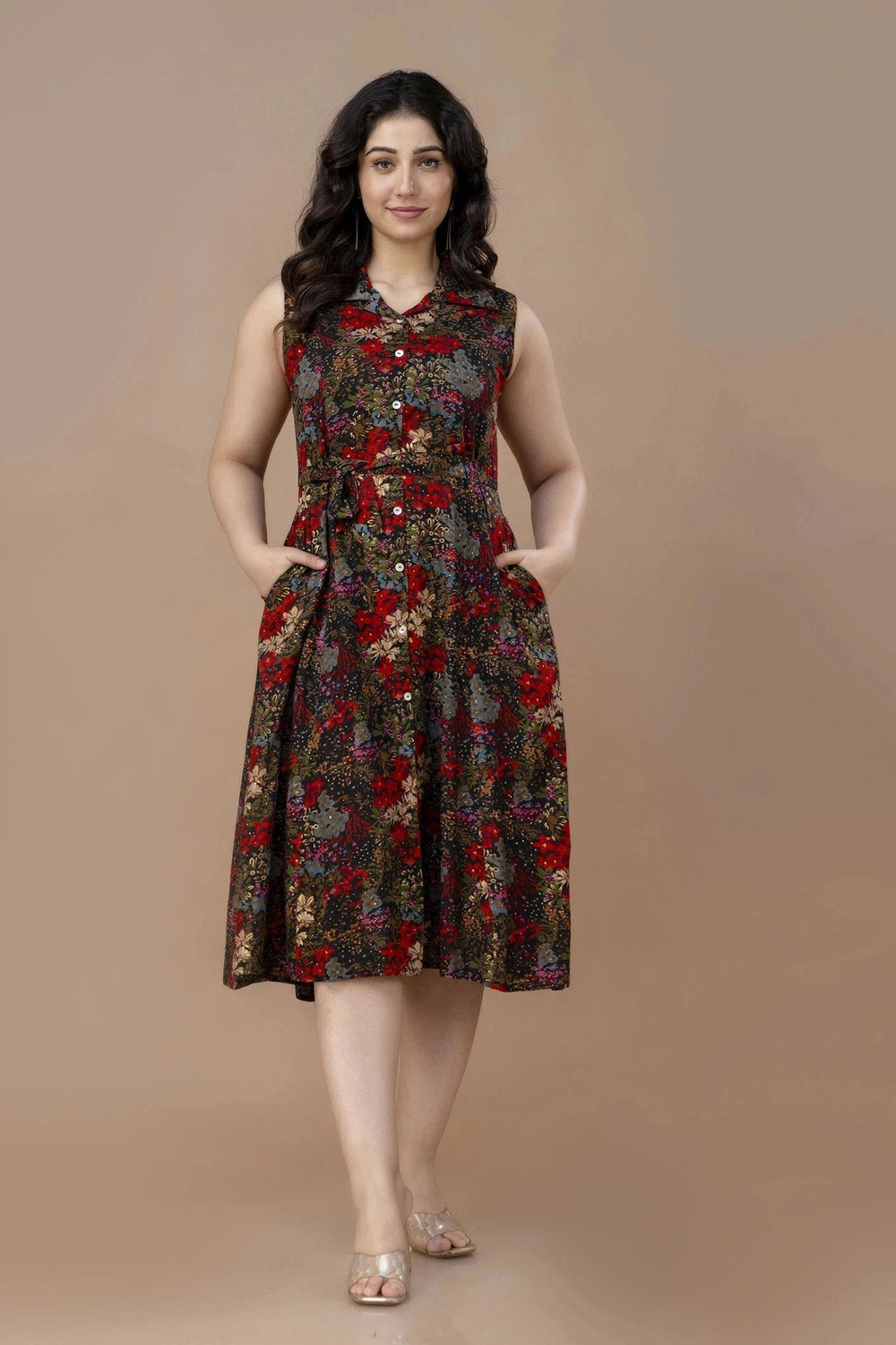 Image of VIPY HANGER Women Printed A-line Kurta