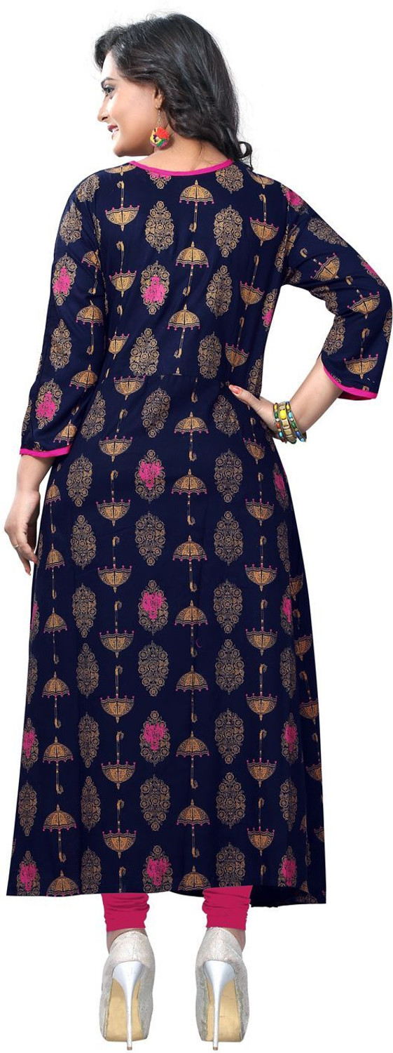 Image of VBUYZ Women Printed A-line Kurta