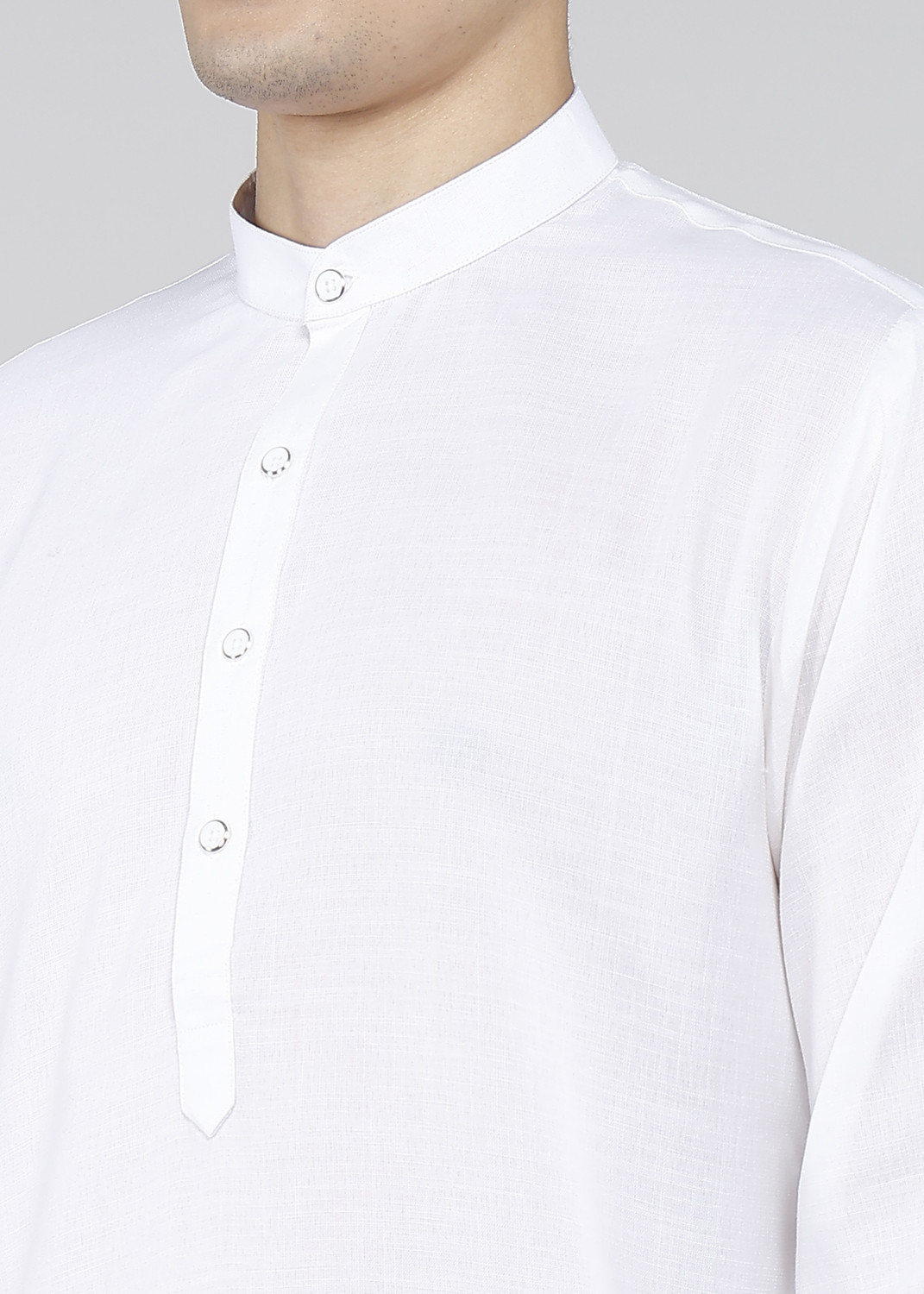 Image of Punya Men Solid Straight Kurta