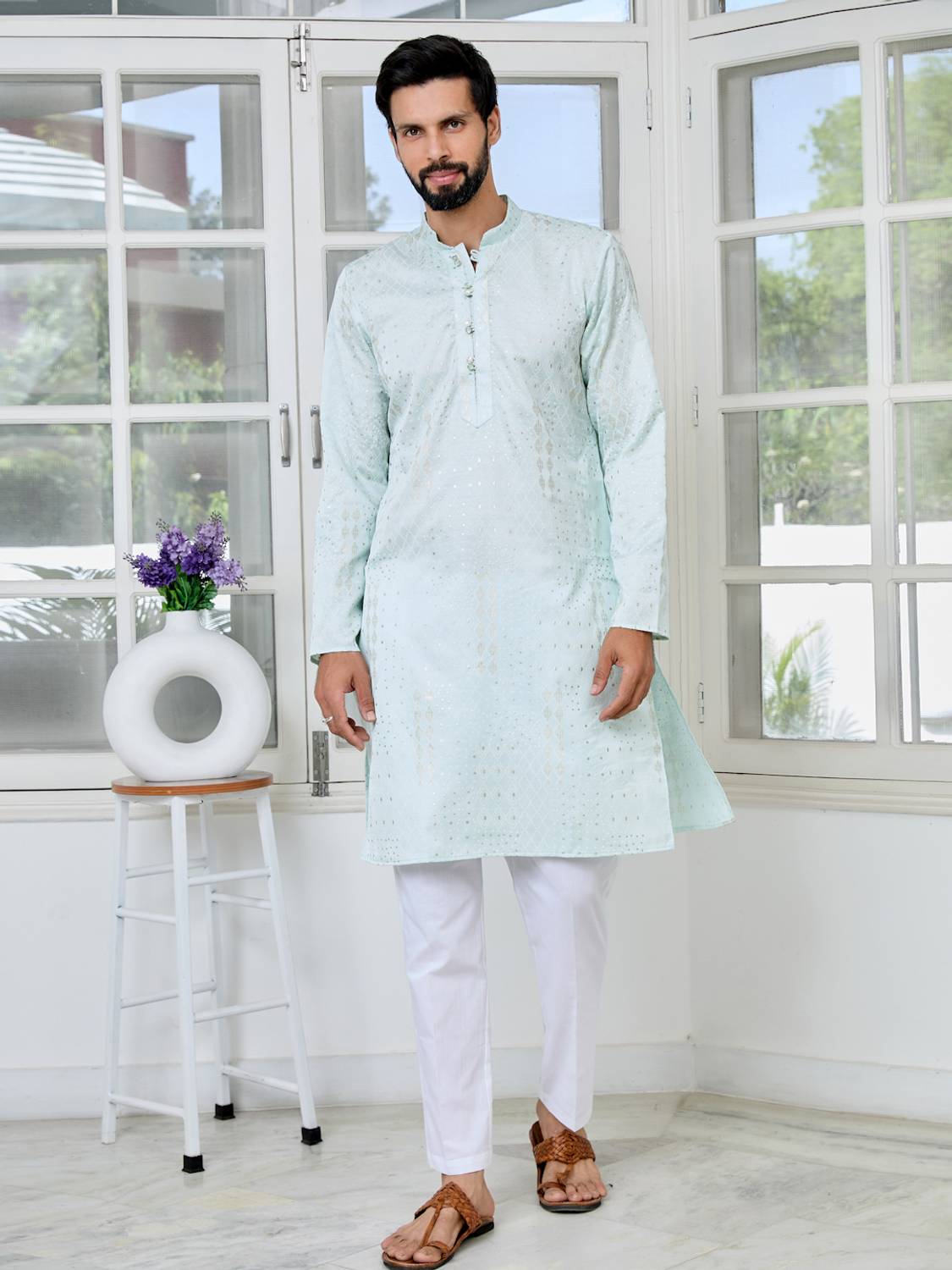 See Designs Uomini Kurta con Pyama