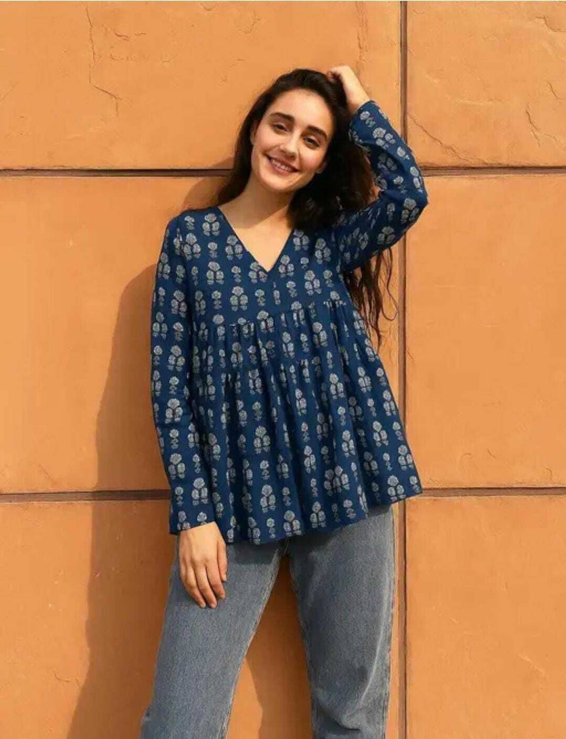 MAAJISA Women Printed Flared Kurta