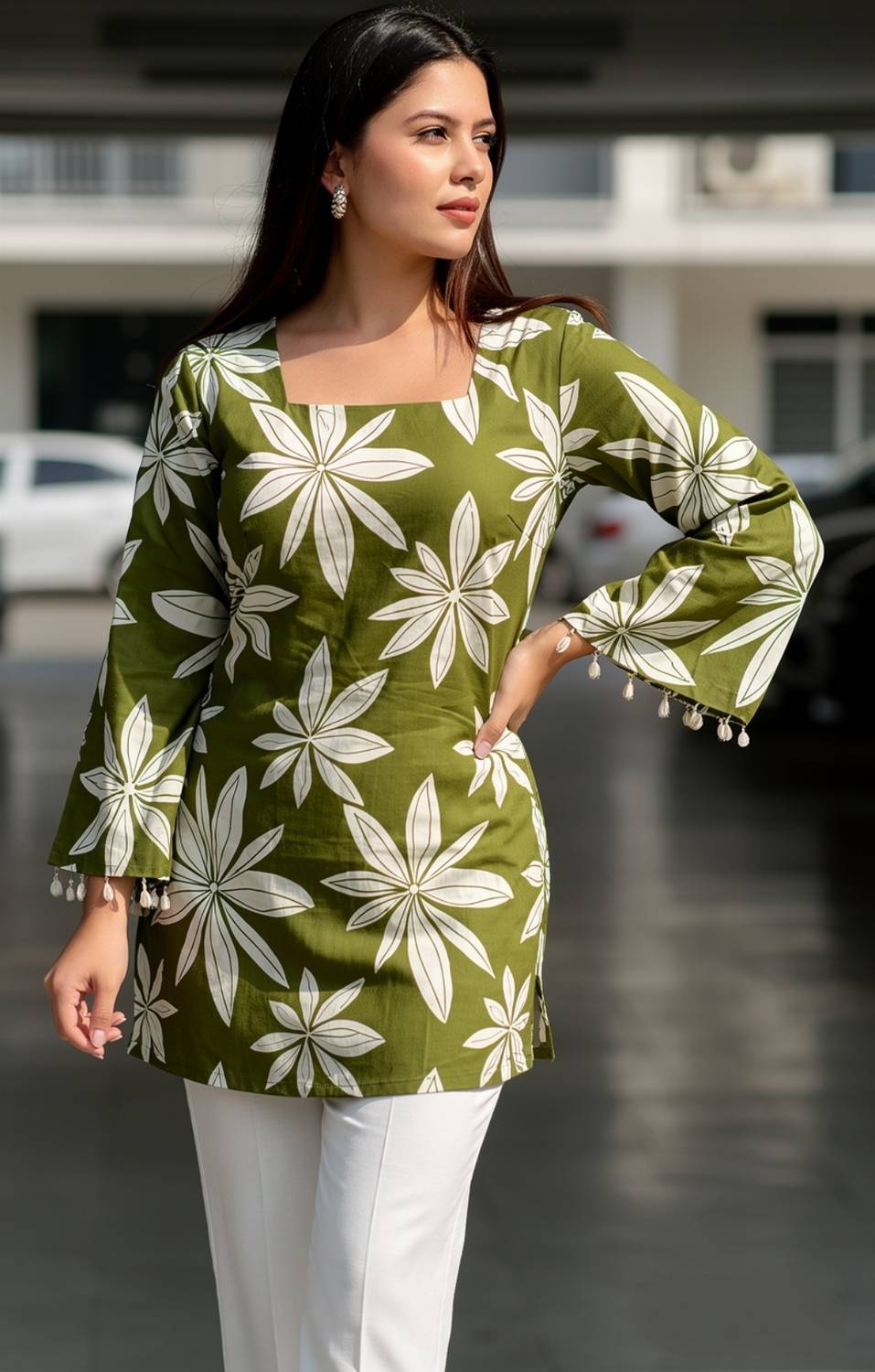 PRECIOUSQUALITY Women Printed Straight Kurta