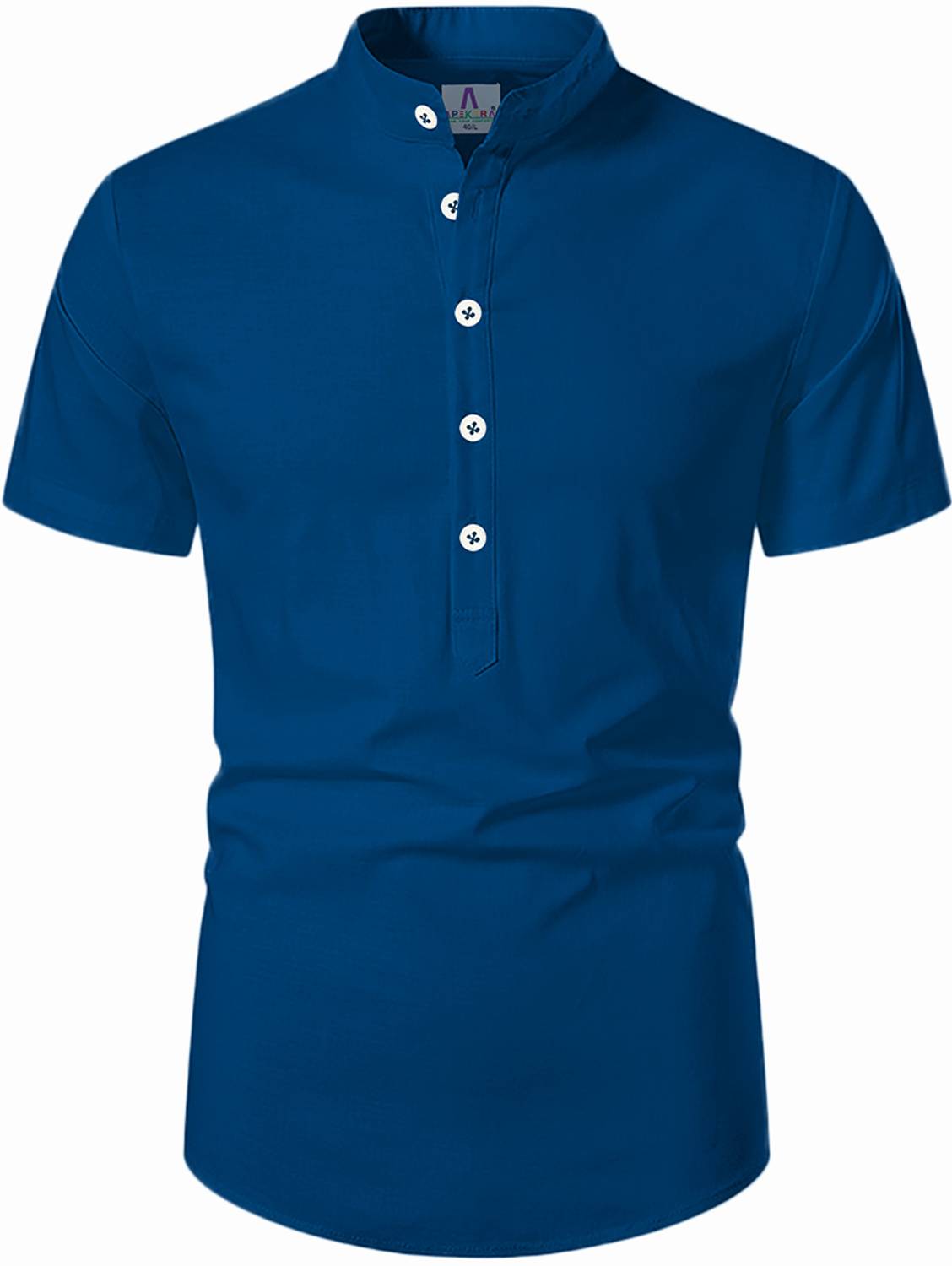 Apektra Men Solid Straight Kurta