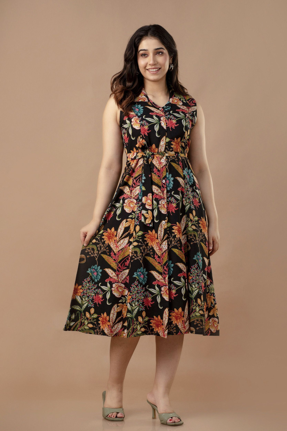 Image of VIPY HANGER Women Printed A-line Kurta