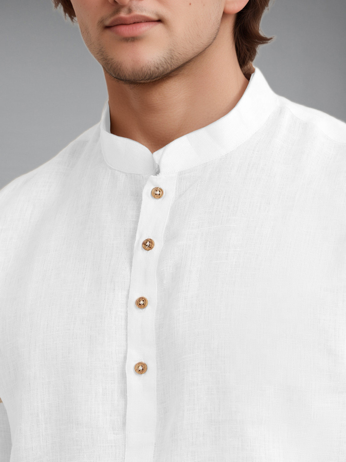 Image of Vida Loca Men Solid A-line Kurta
