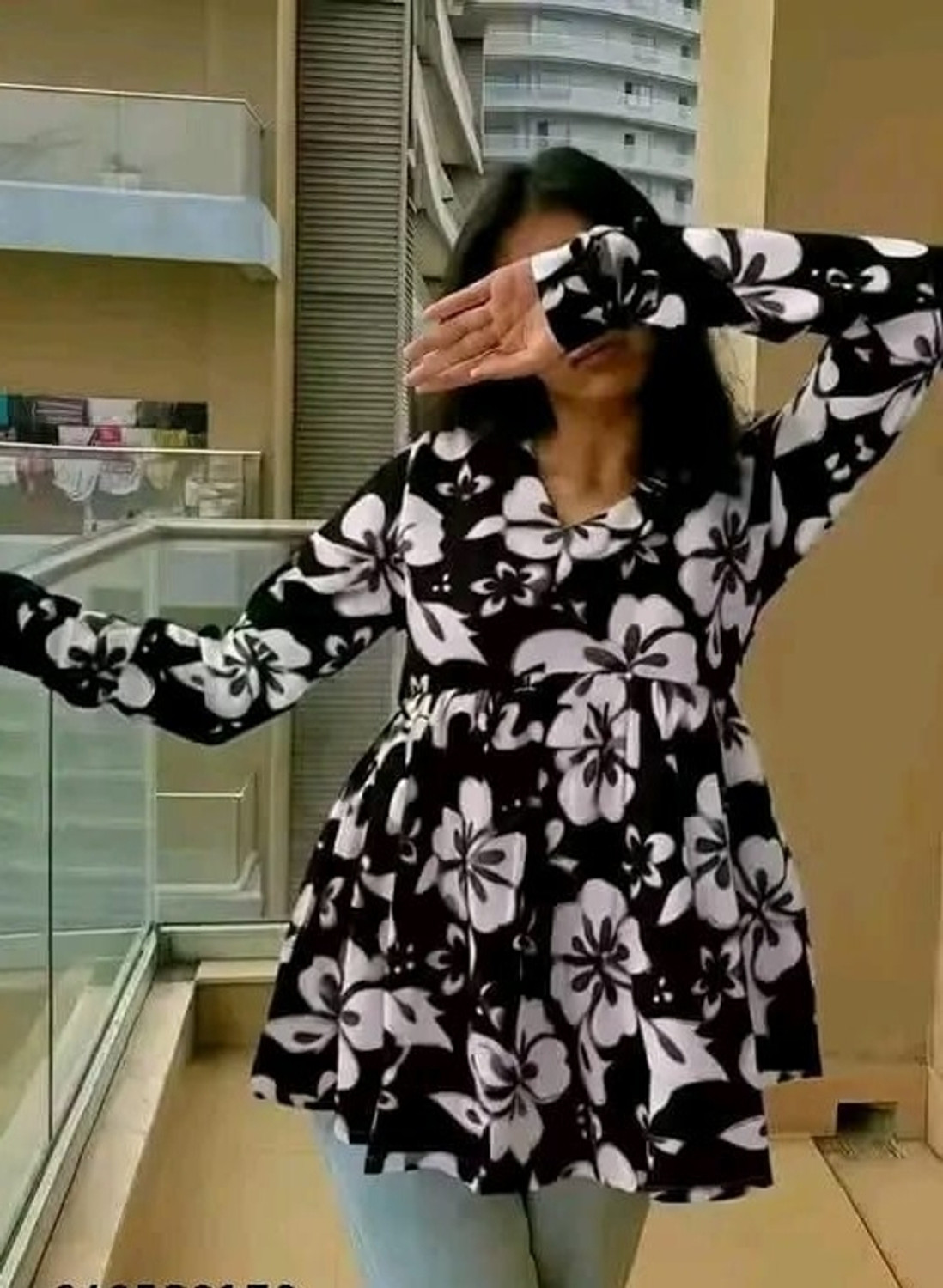 Image of ksethnics Women Floral Print Flared Kurta