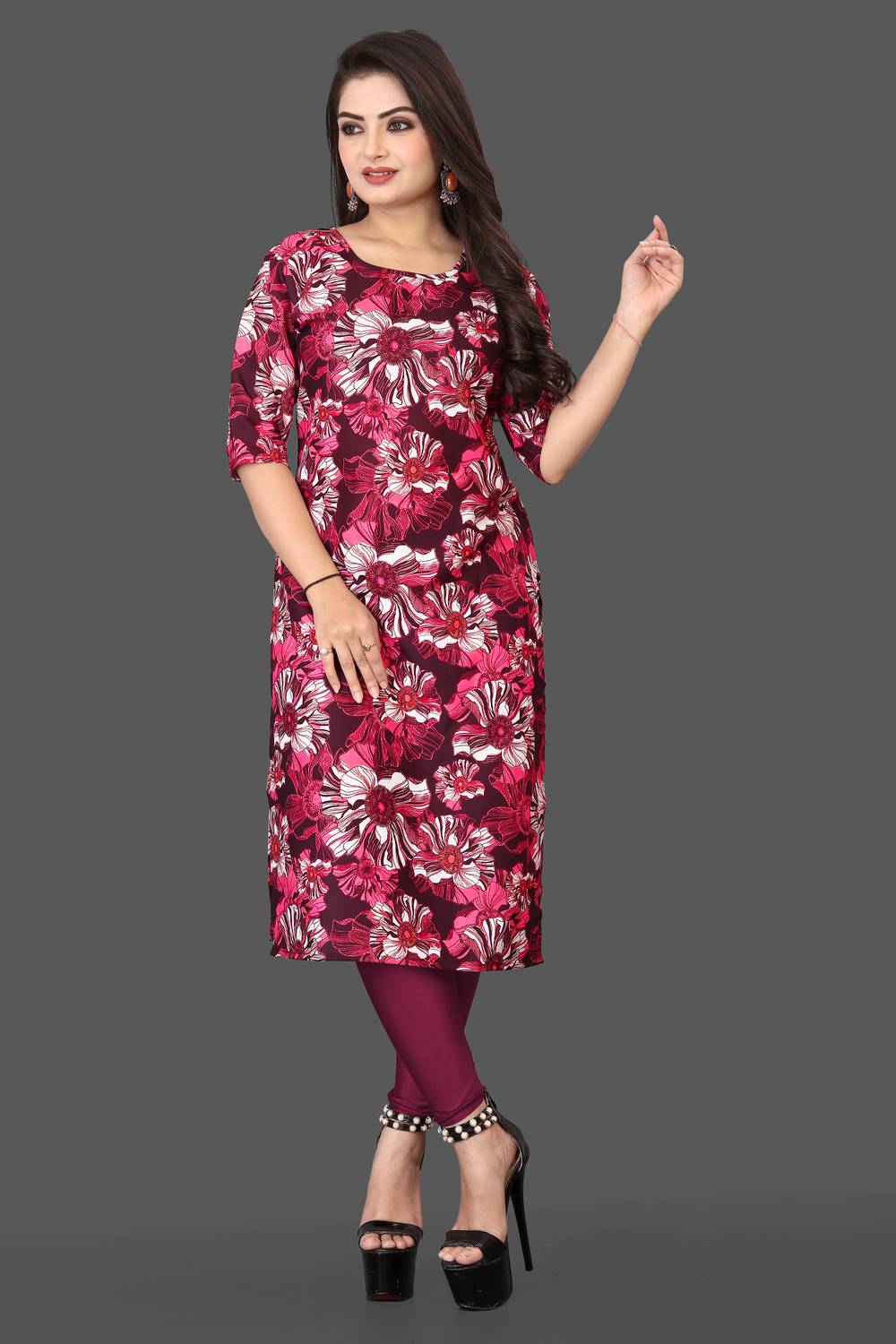 RANGRASIYA CORPORATION Women Geometric Print Cotton Blend Straigh
